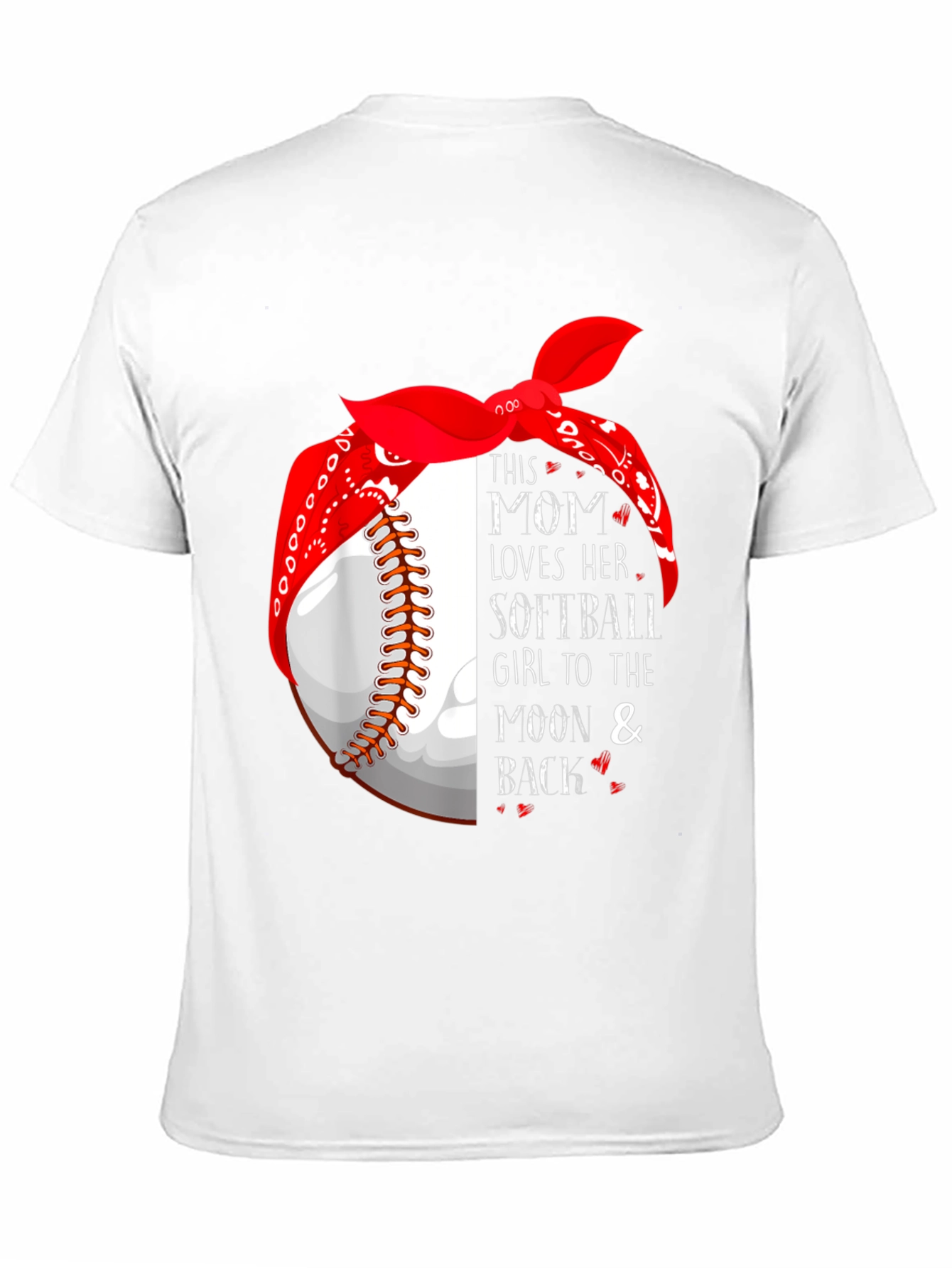 Mom Loves Softball T-Shirt
