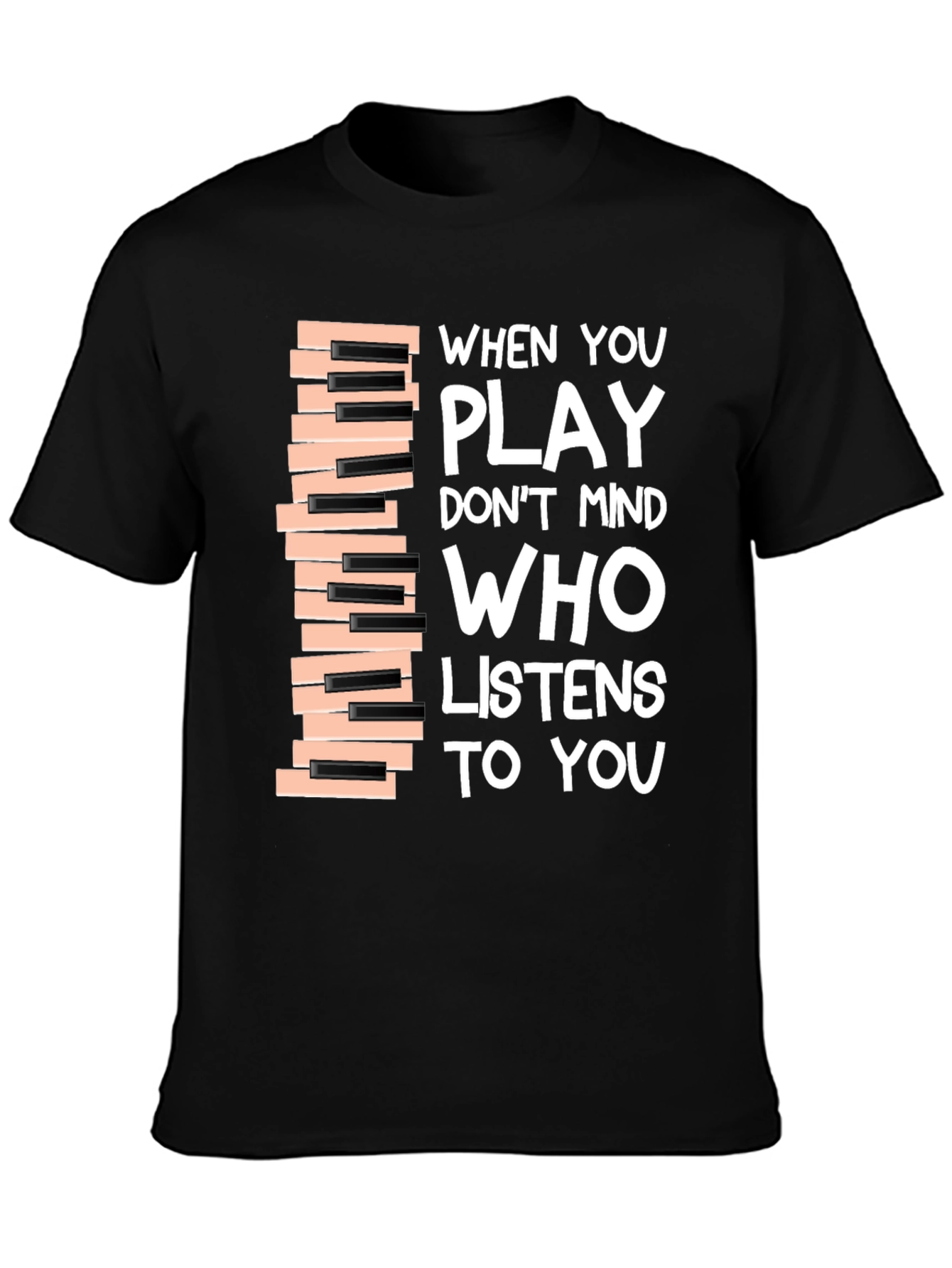 Piano Keys T-Shirt - Music Lover Tee