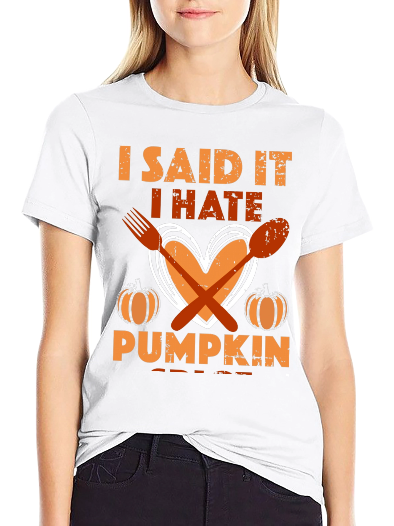 I Hate Pumpkin T-Shirt