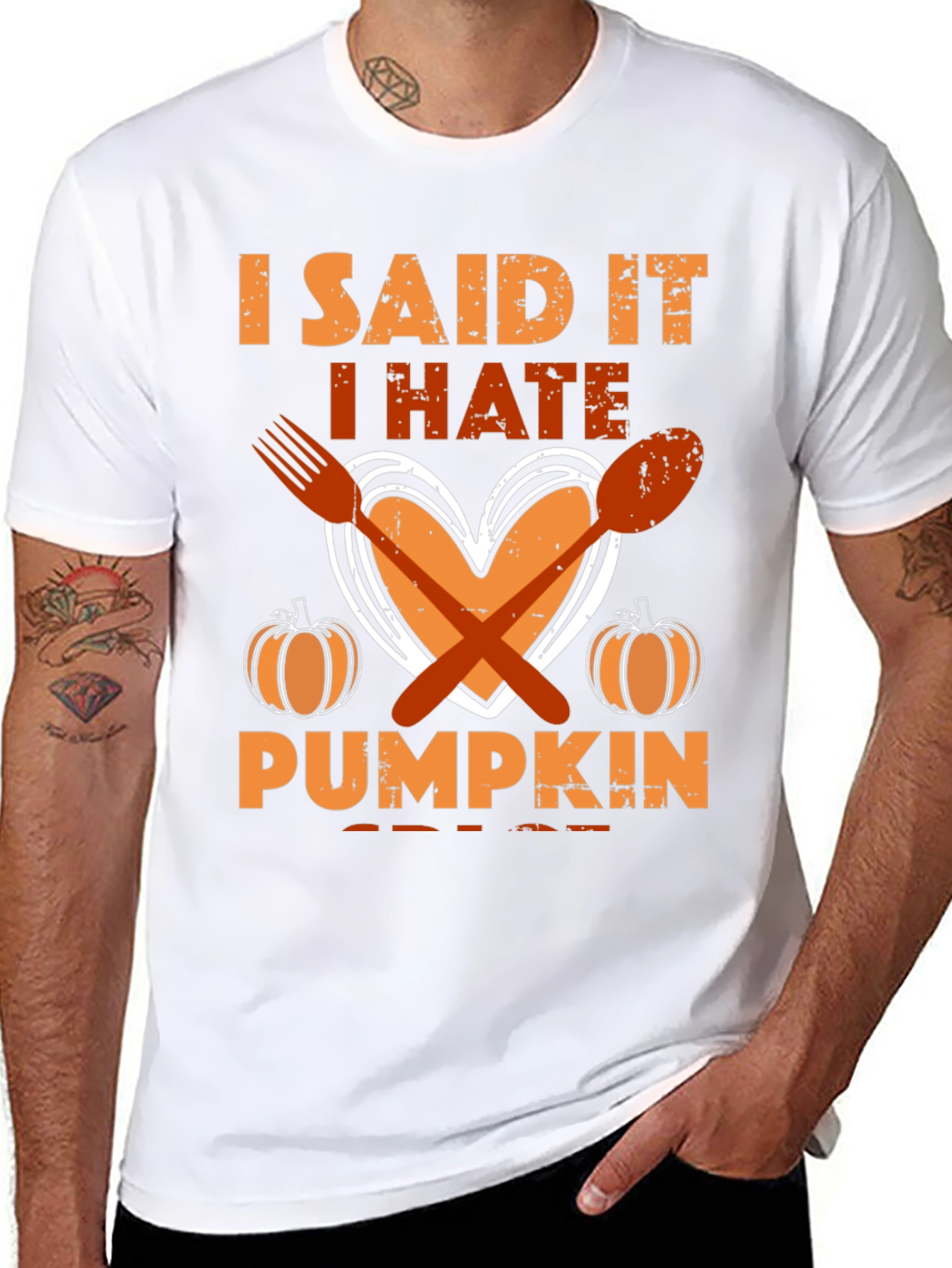 I Hate Pumpkin T-Shirt