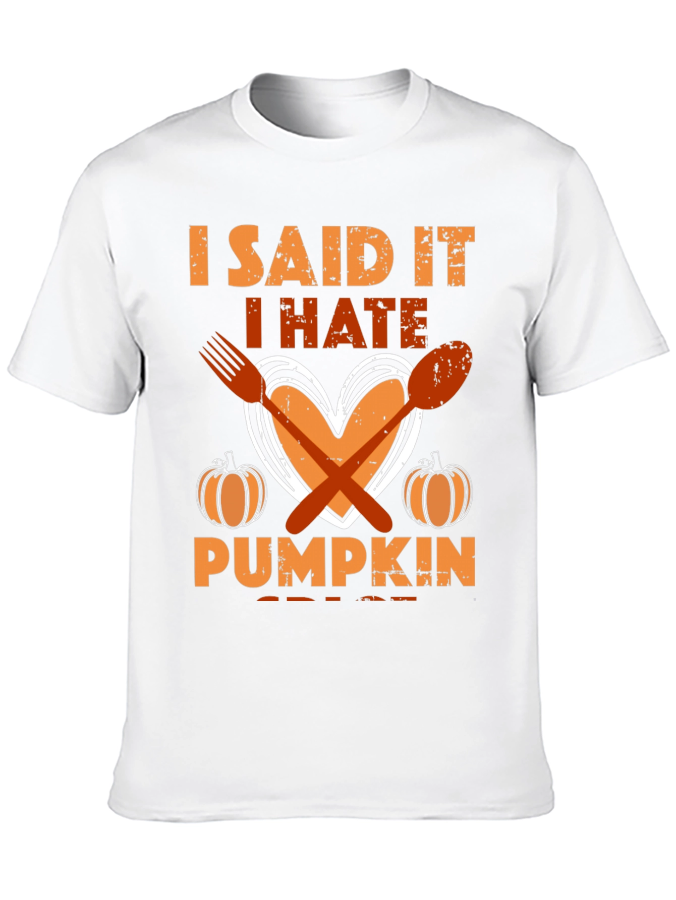 I Hate Pumpkin T-Shirt