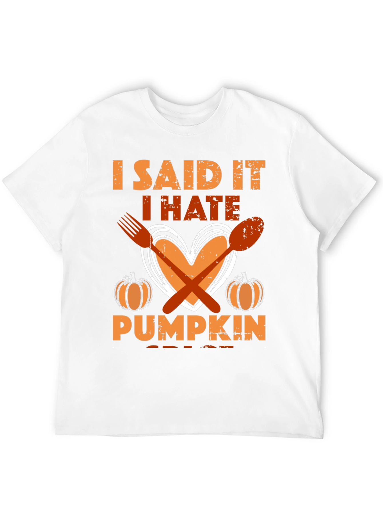 I Hate Pumpkin T-Shirt