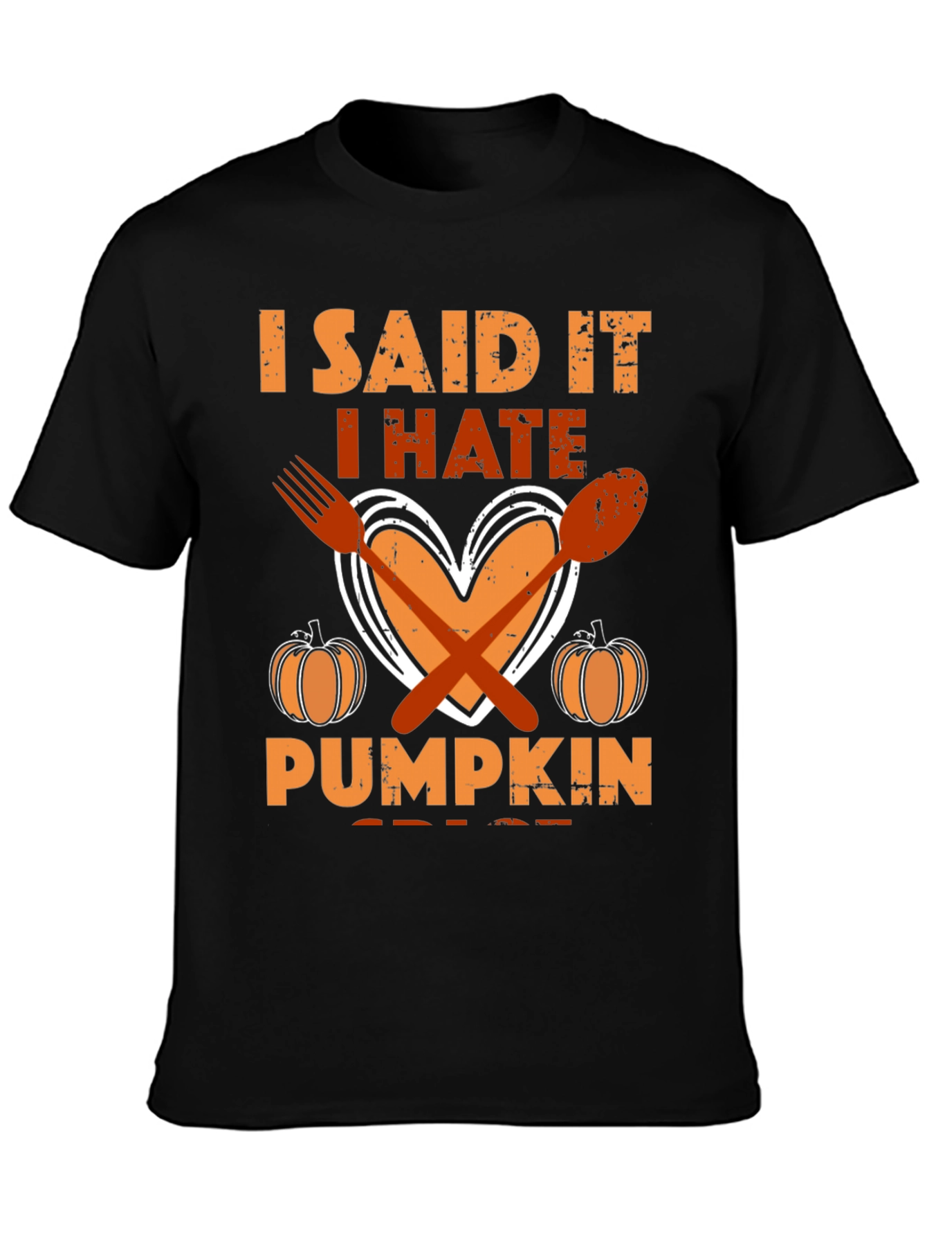 I Hate Pumpkin T-Shirt