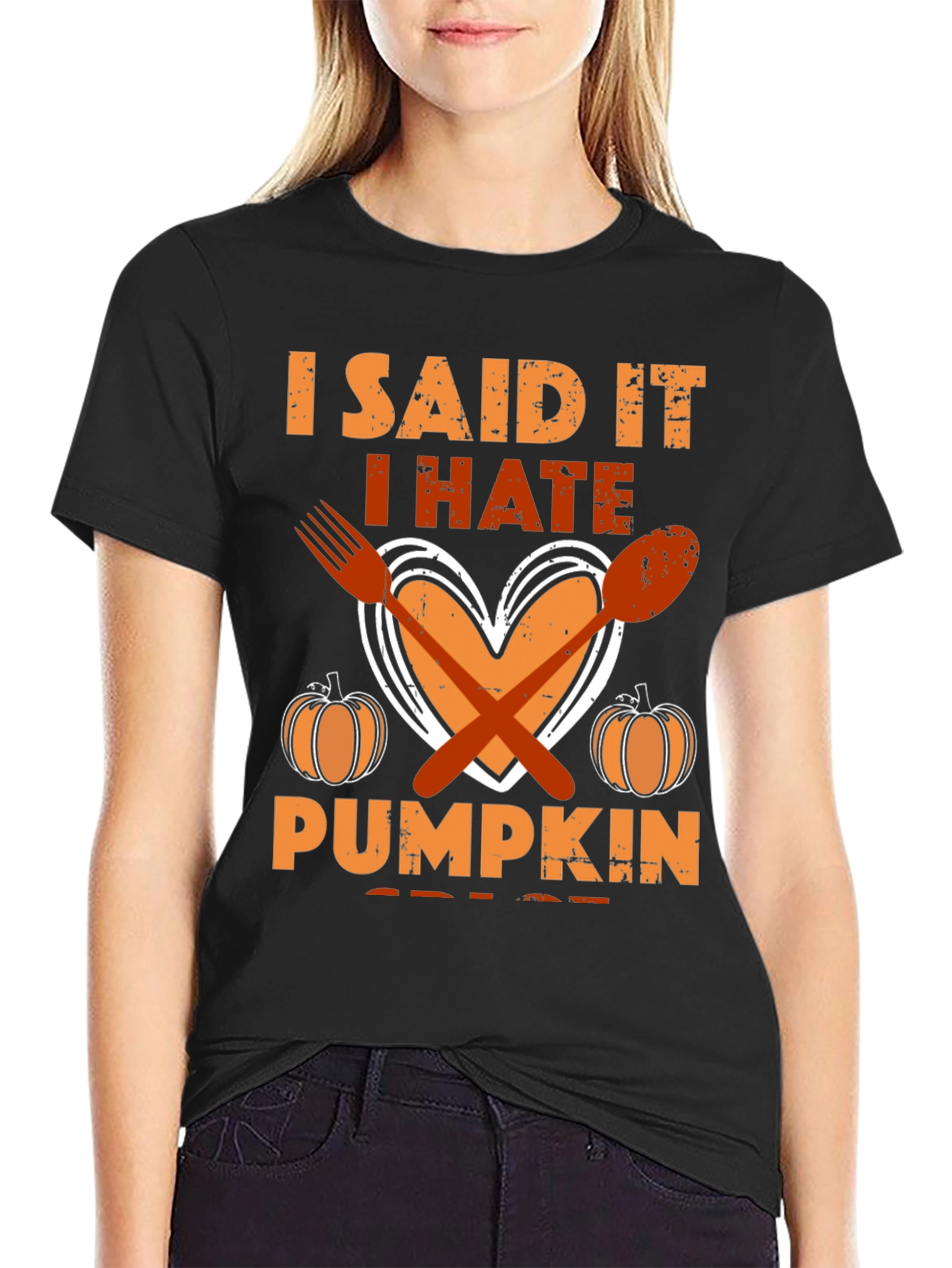 I Hate Pumpkin T-Shirt