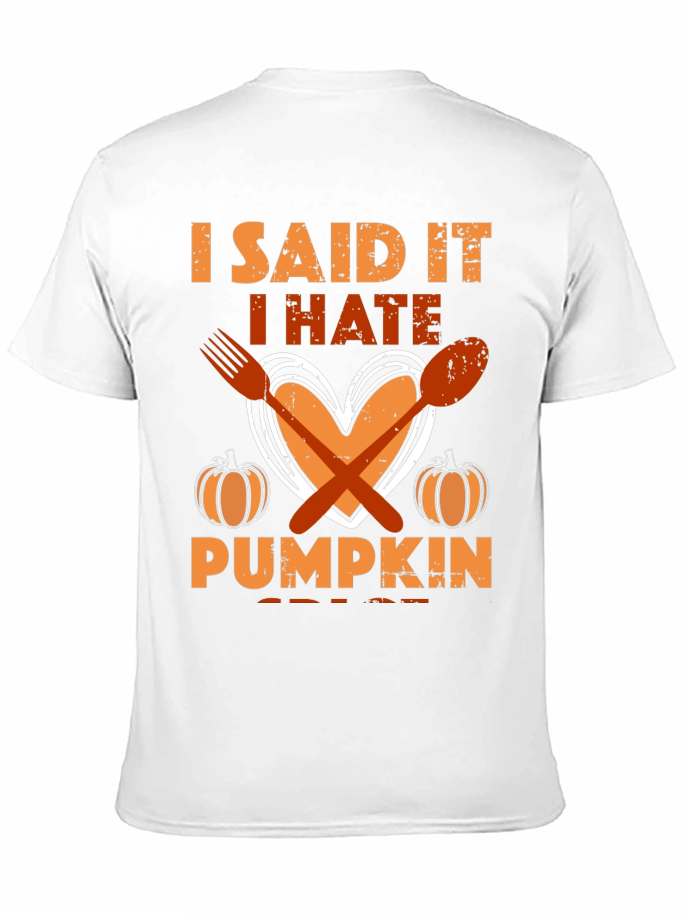 I Hate Pumpkin T-Shirt