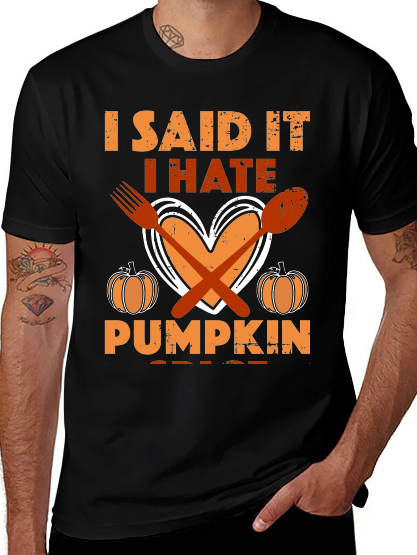 I Hate Pumpkin T-Shirt