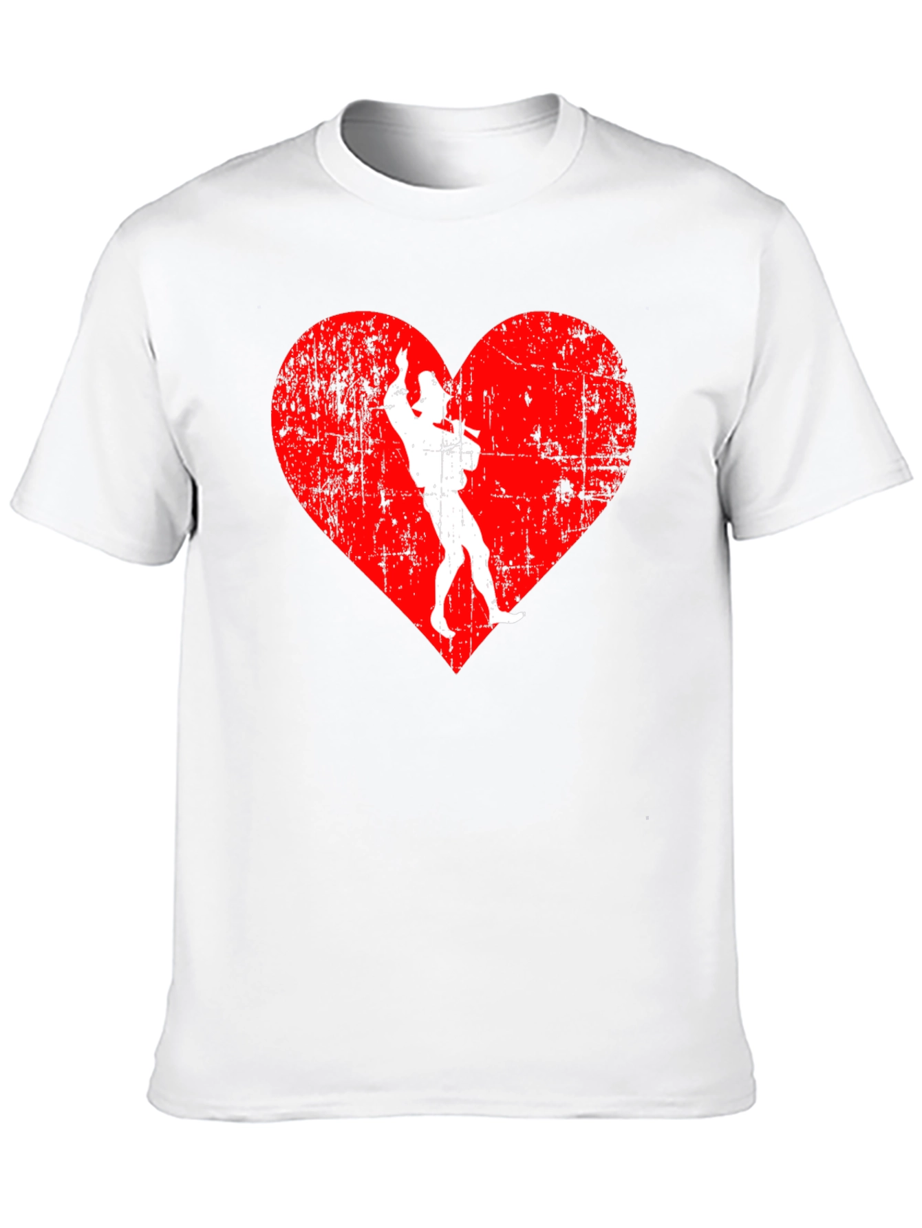 Retro Heart Cowboy T-Shirt - Western Style Tee