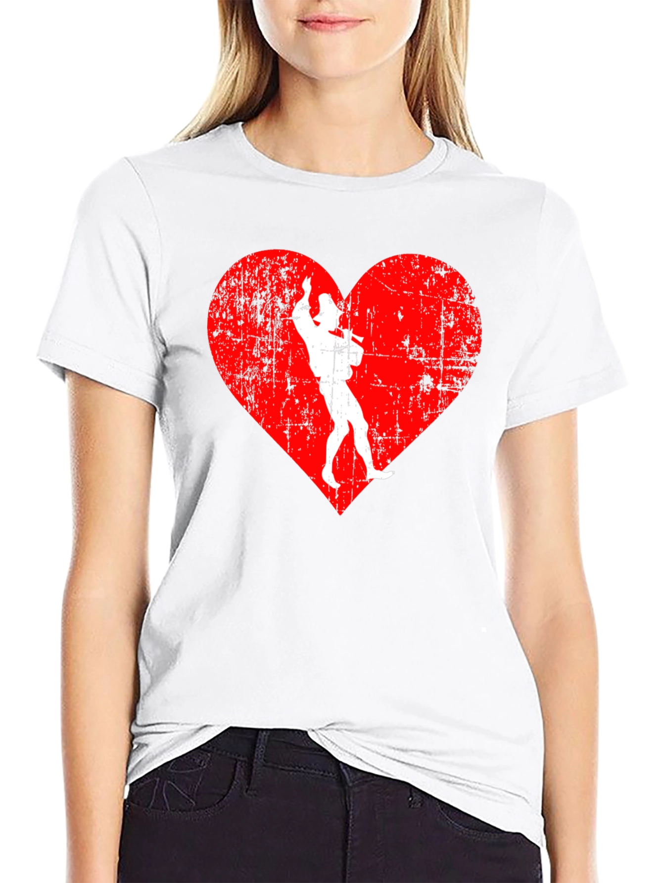 Retro Heart Cowboy T-Shirt - Western Style Tee