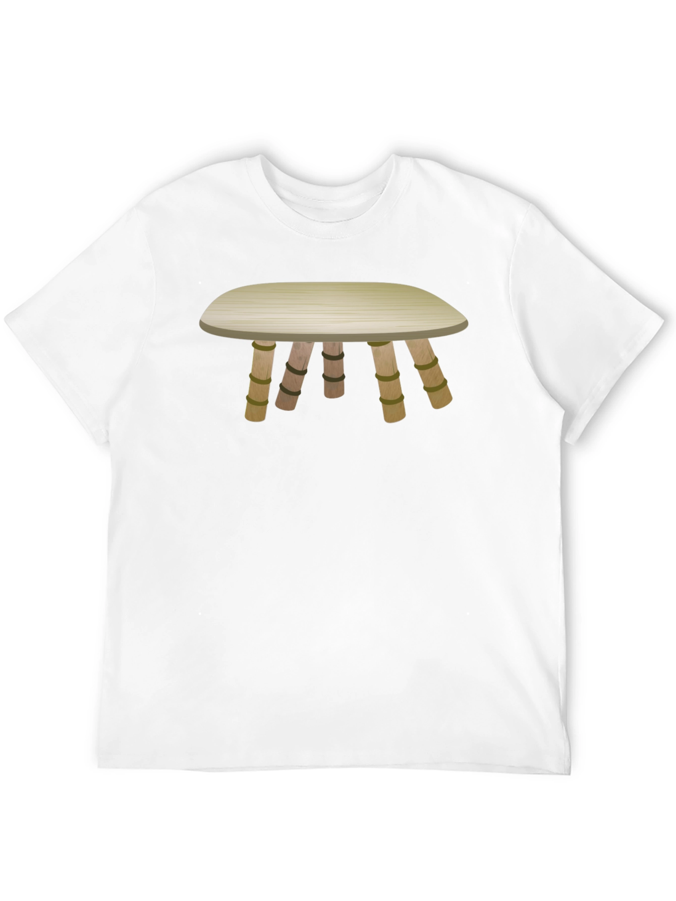 Cartoon Style Table T-Shirt
