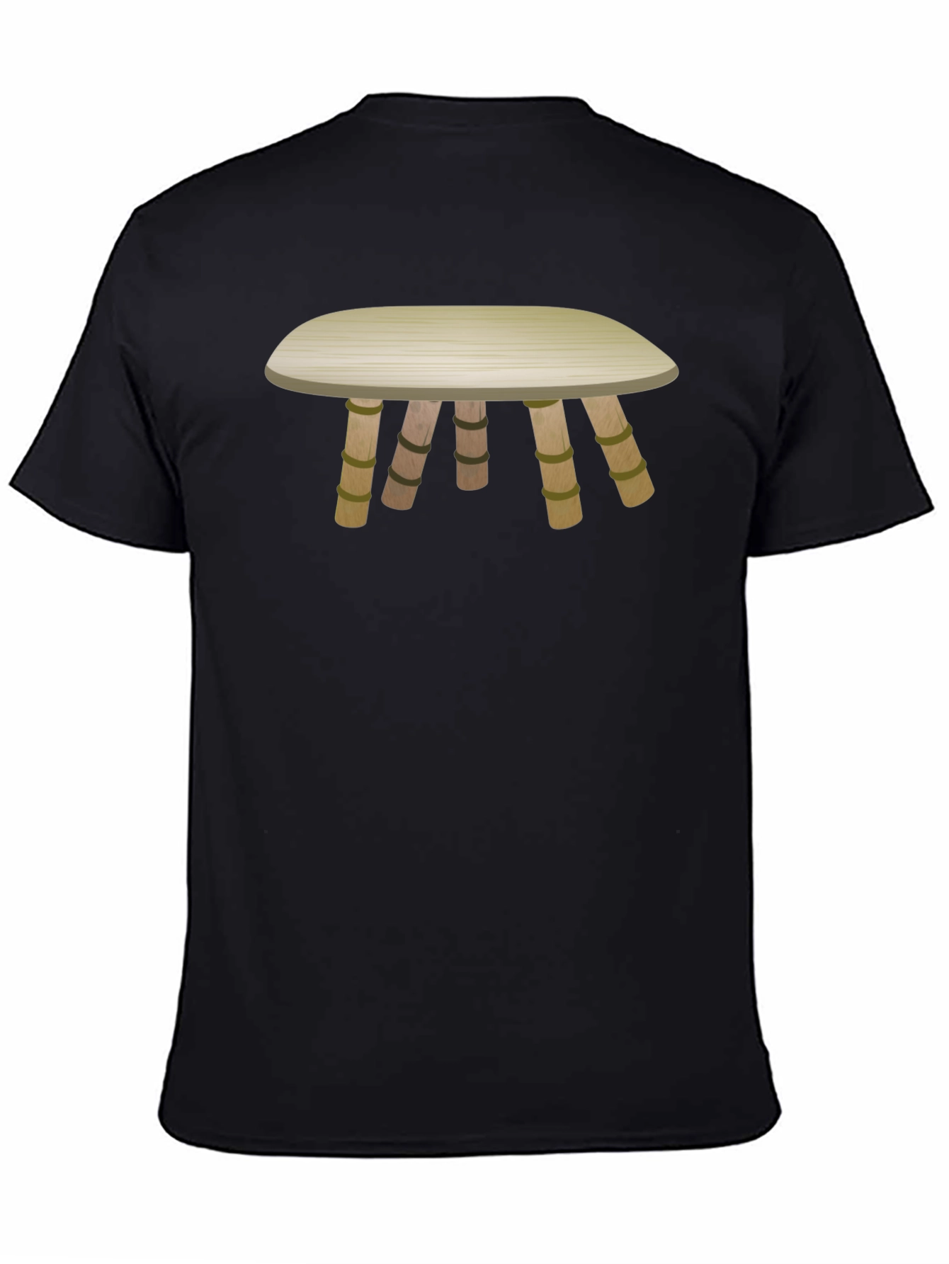 Cartoon Style Table T-Shirt