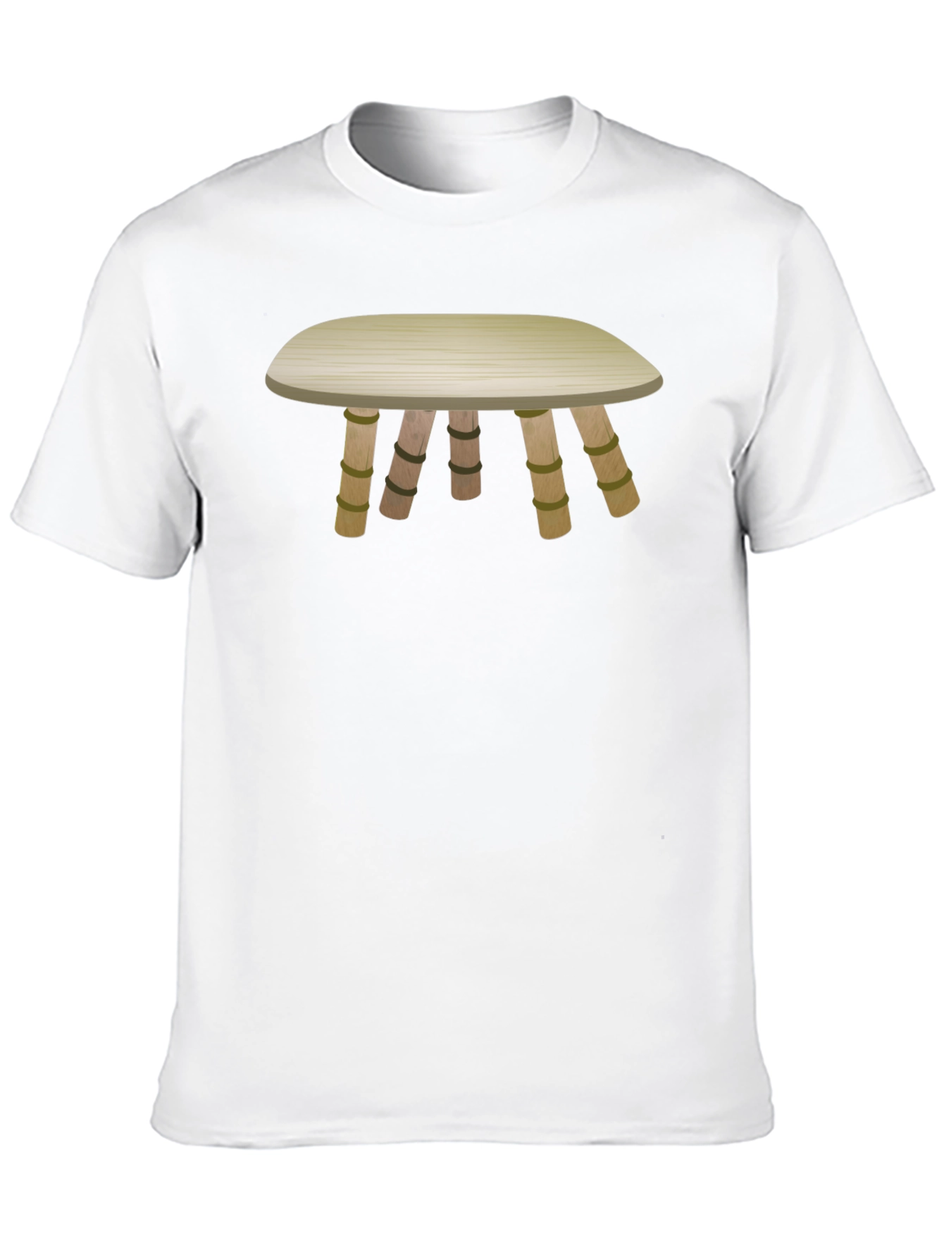 Cartoon Style Table T-Shirt
