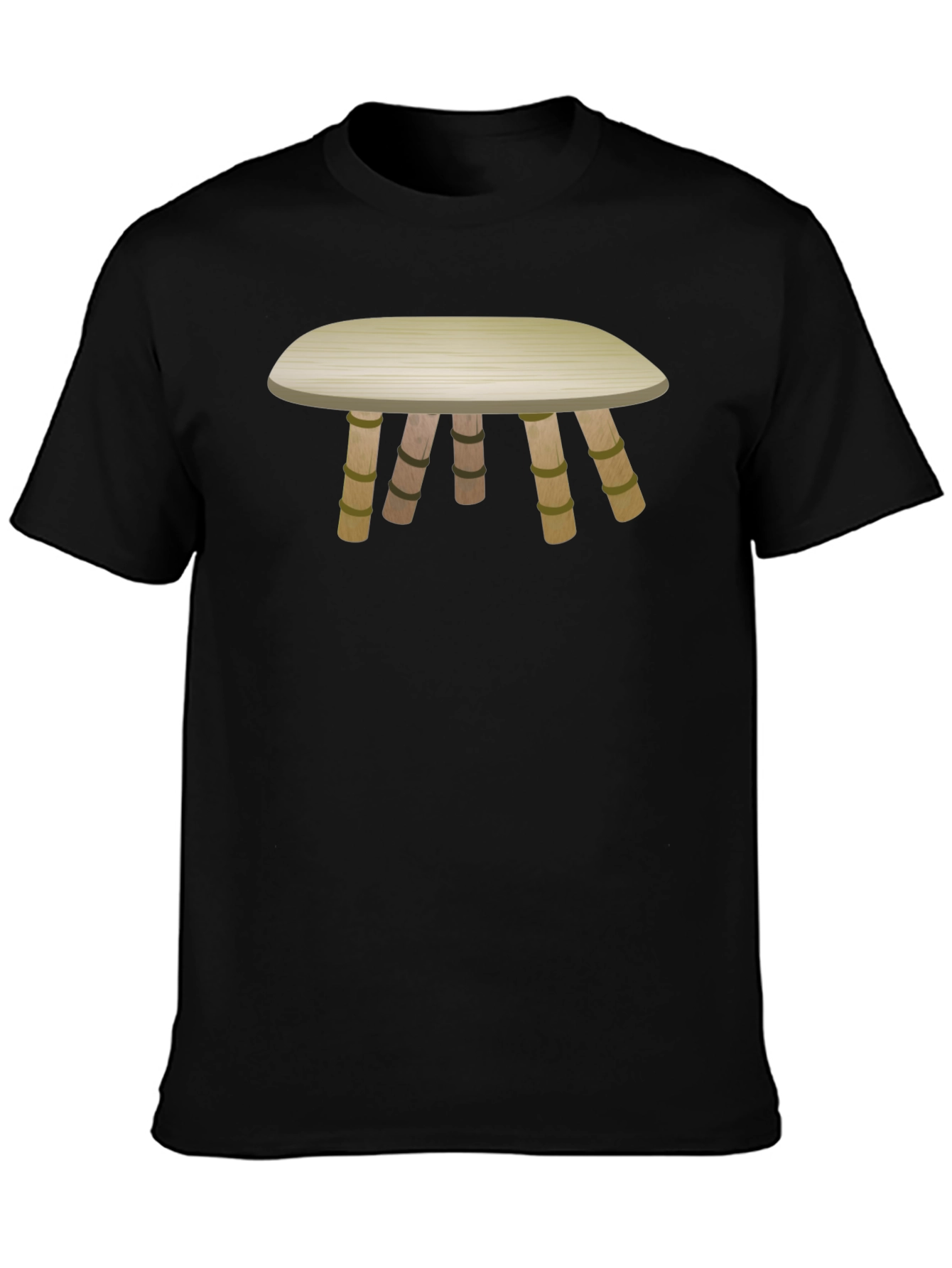 Cartoon Style Table T-Shirt
