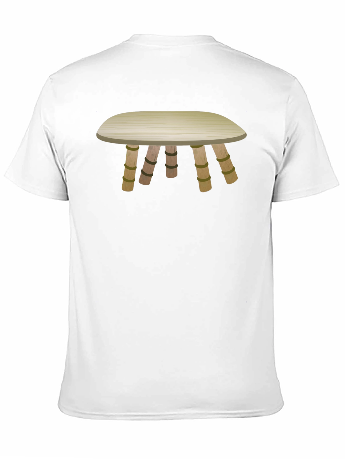 Cartoon Style Table T-Shirt