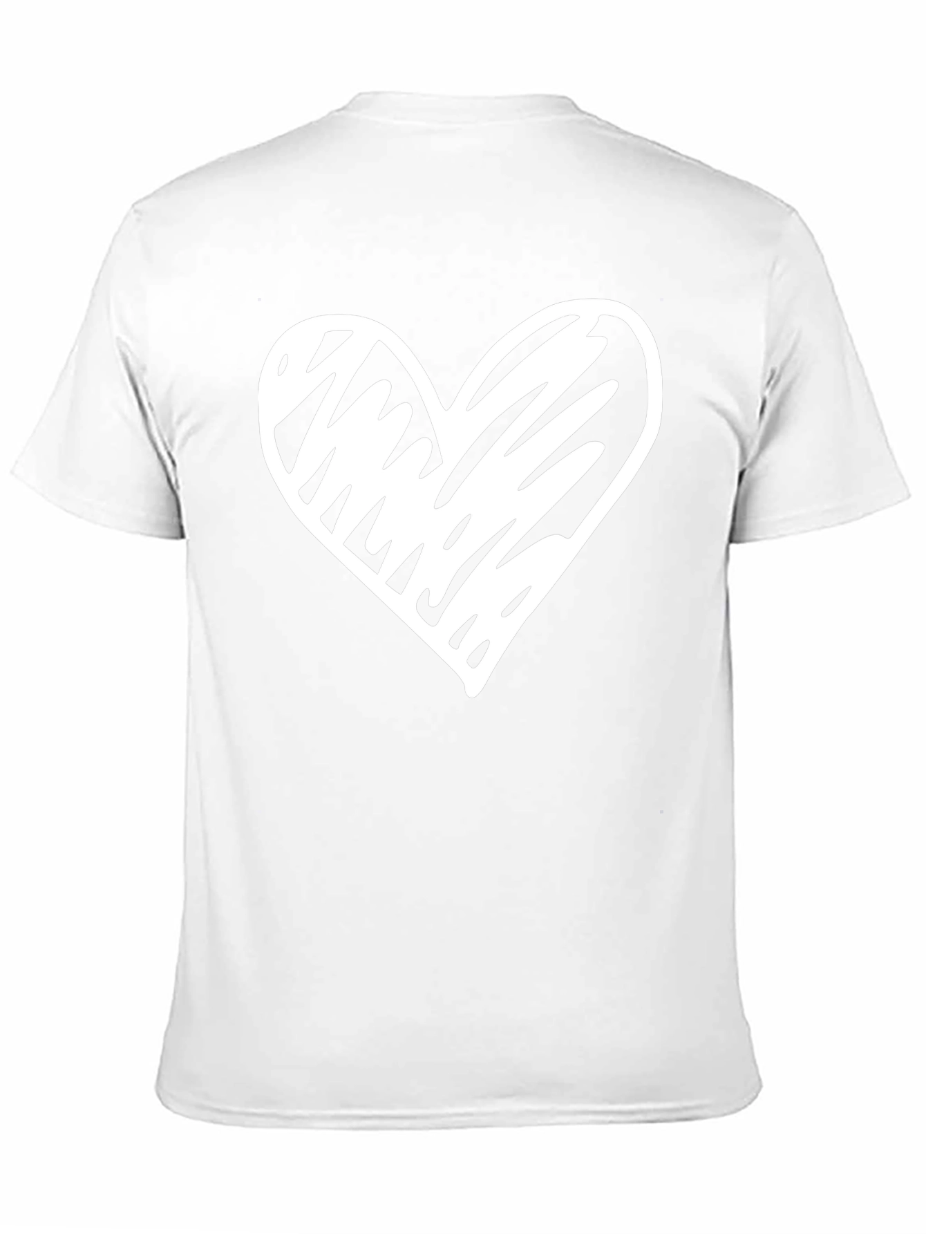 Heart Graphic Black T-Shirt