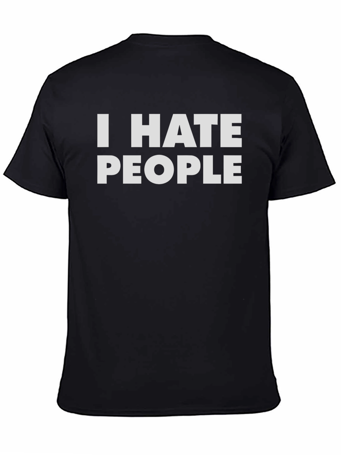 I Hate People Graphic T-Shirt - Anti-Social Tee