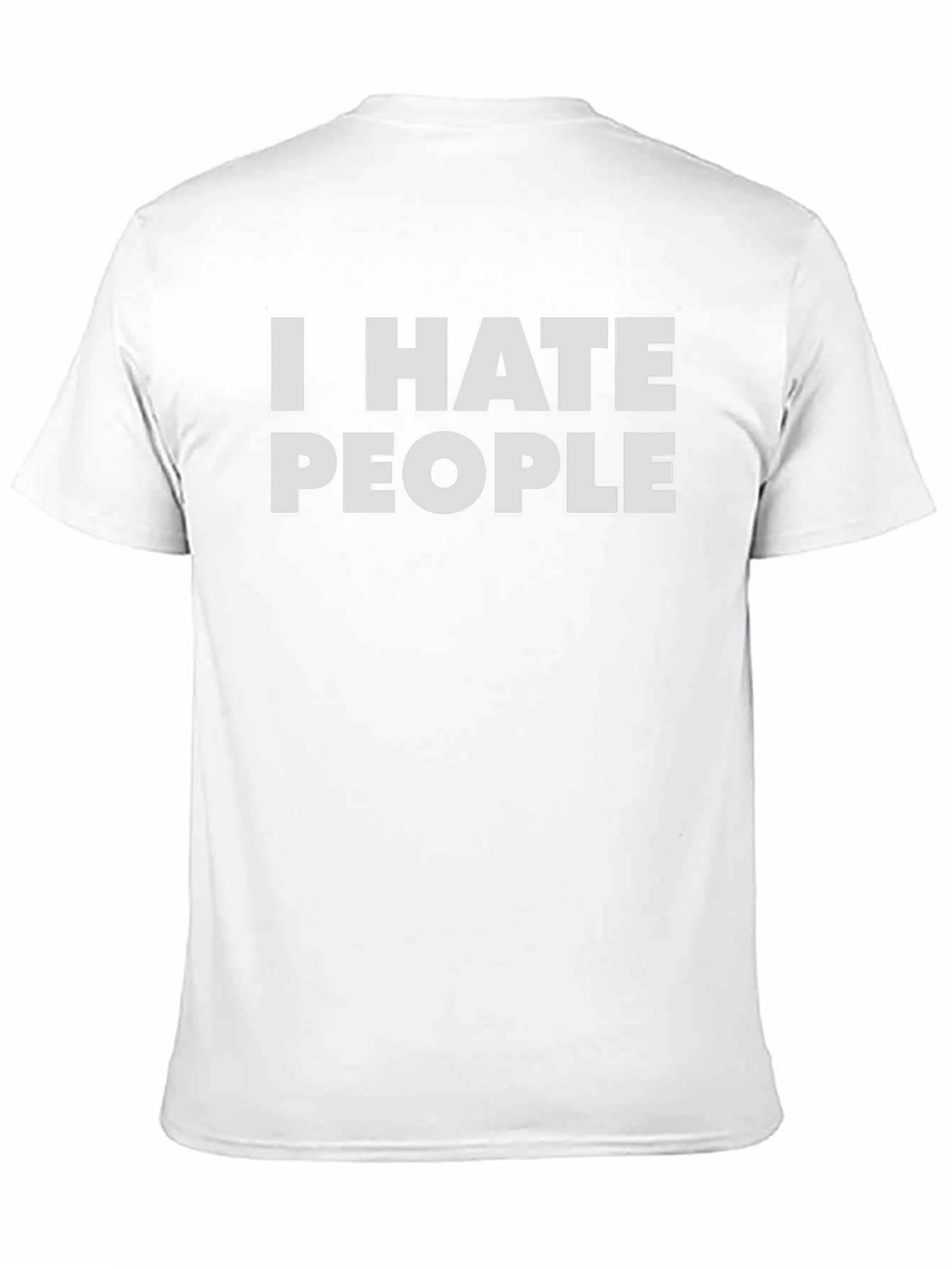 I Hate People Graphic T-Shirt - Anti-Social Tee