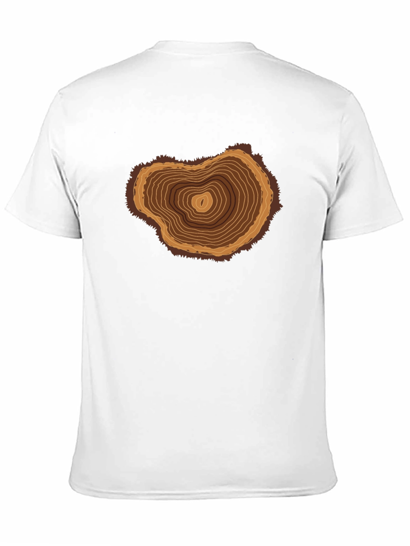 Tree Ring Graphic T-Shirt - Nature Inspired Tee