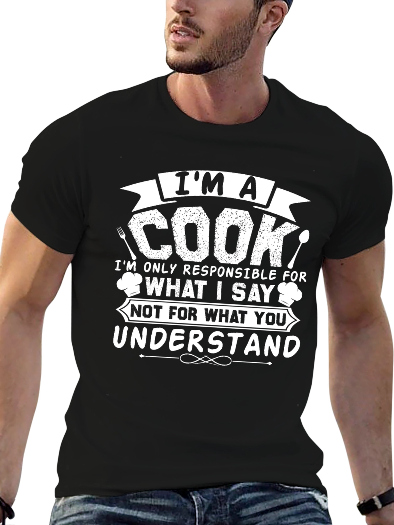 Im A Cook Graphic T-Shirt - Funny Chef Tee