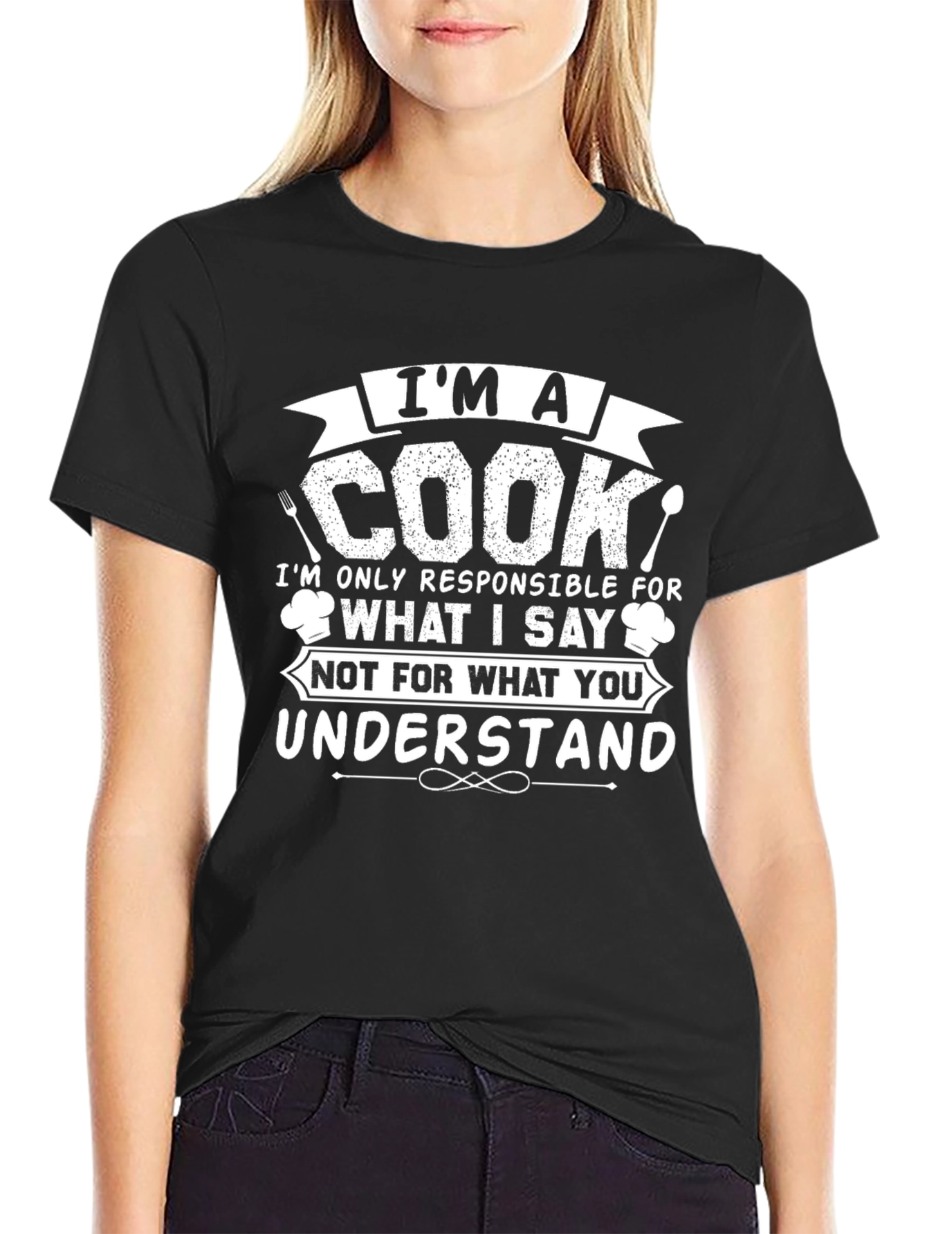Im A Cook Graphic T-Shirt - Funny Chef Tee