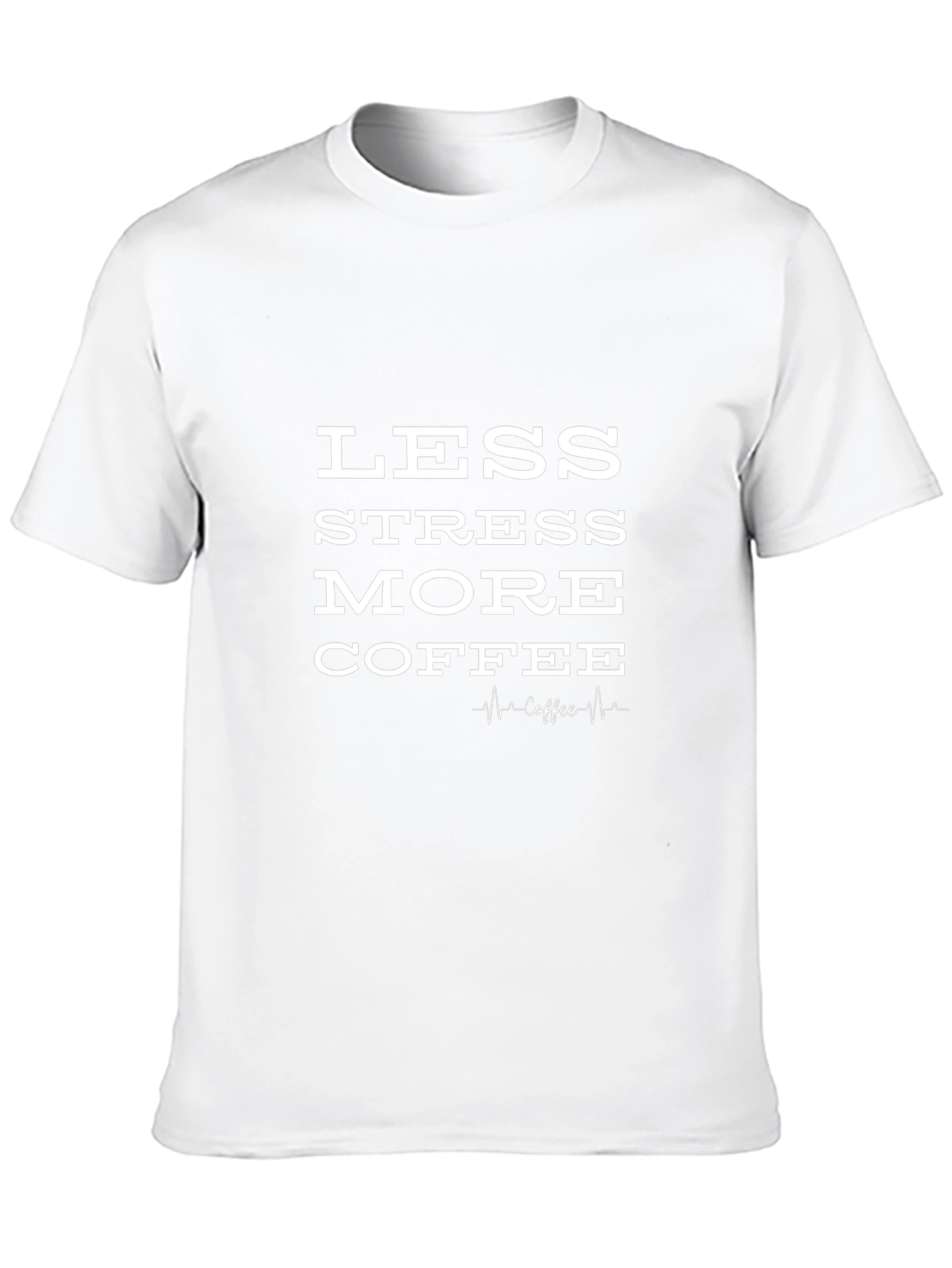 Less Stress More Coffee T-Shirt