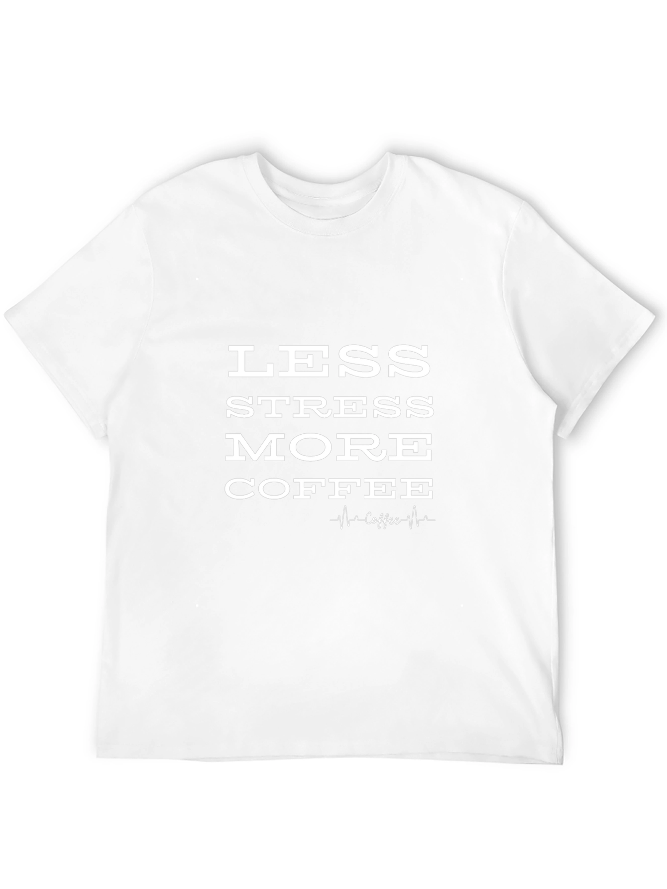 Less Stress More Coffee T-Shirt