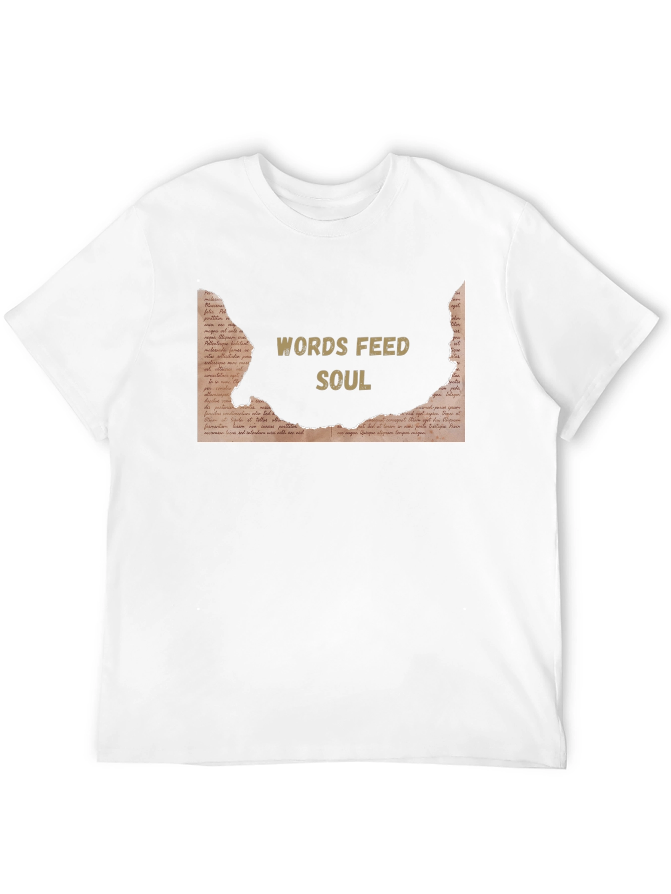 Words Feed Soul Graphic T-Shirt