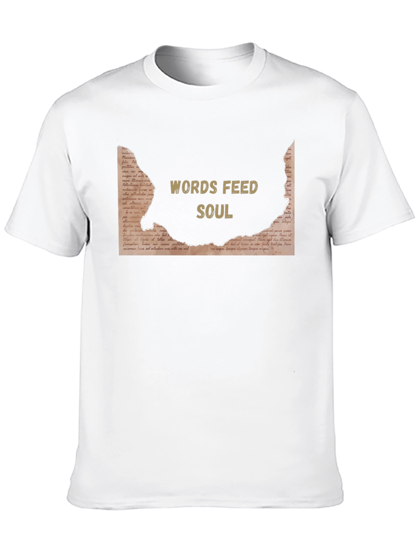 Words Feed Soul Graphic T-Shirt