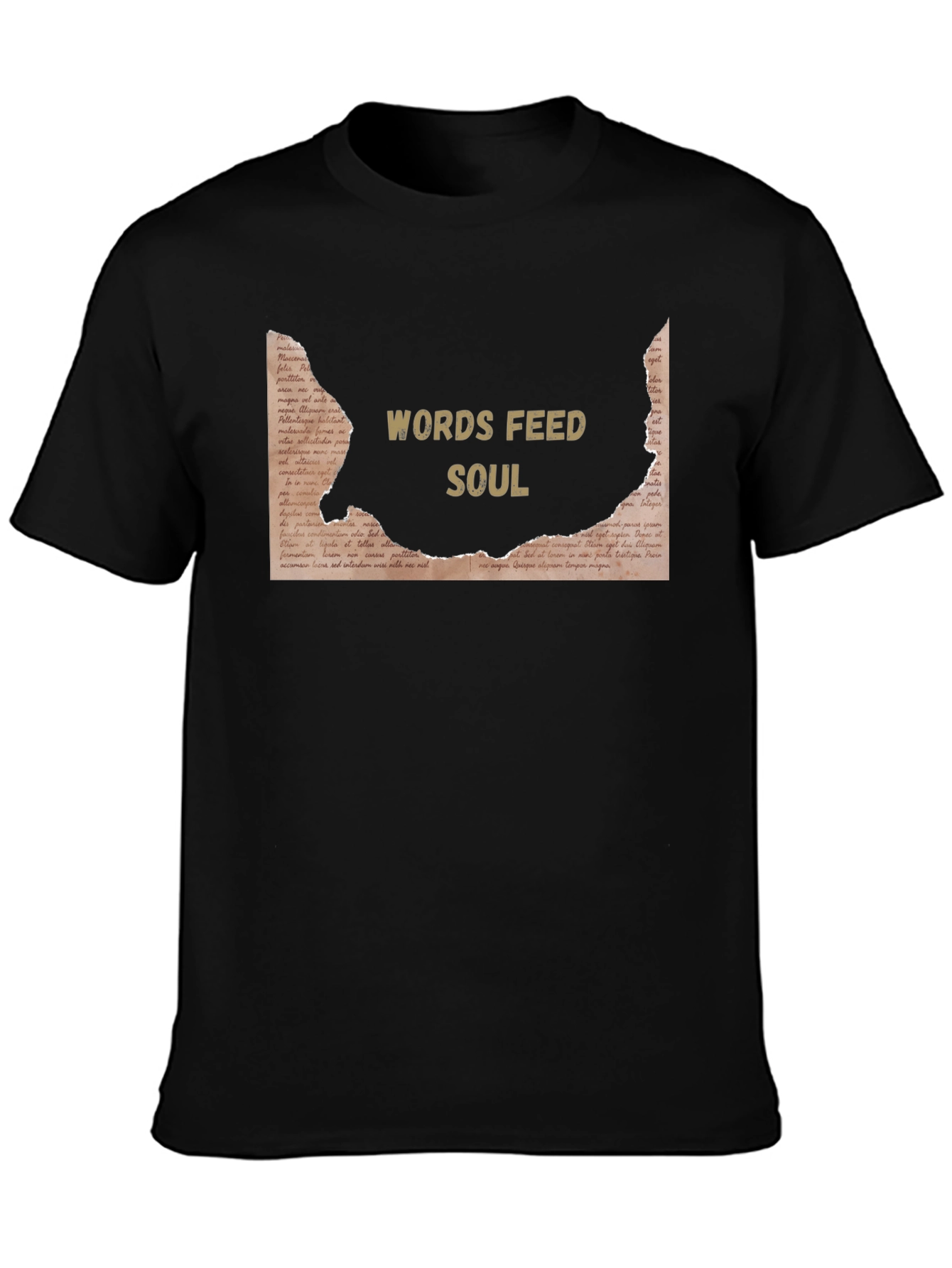 Words Feed Soul Graphic T-Shirt