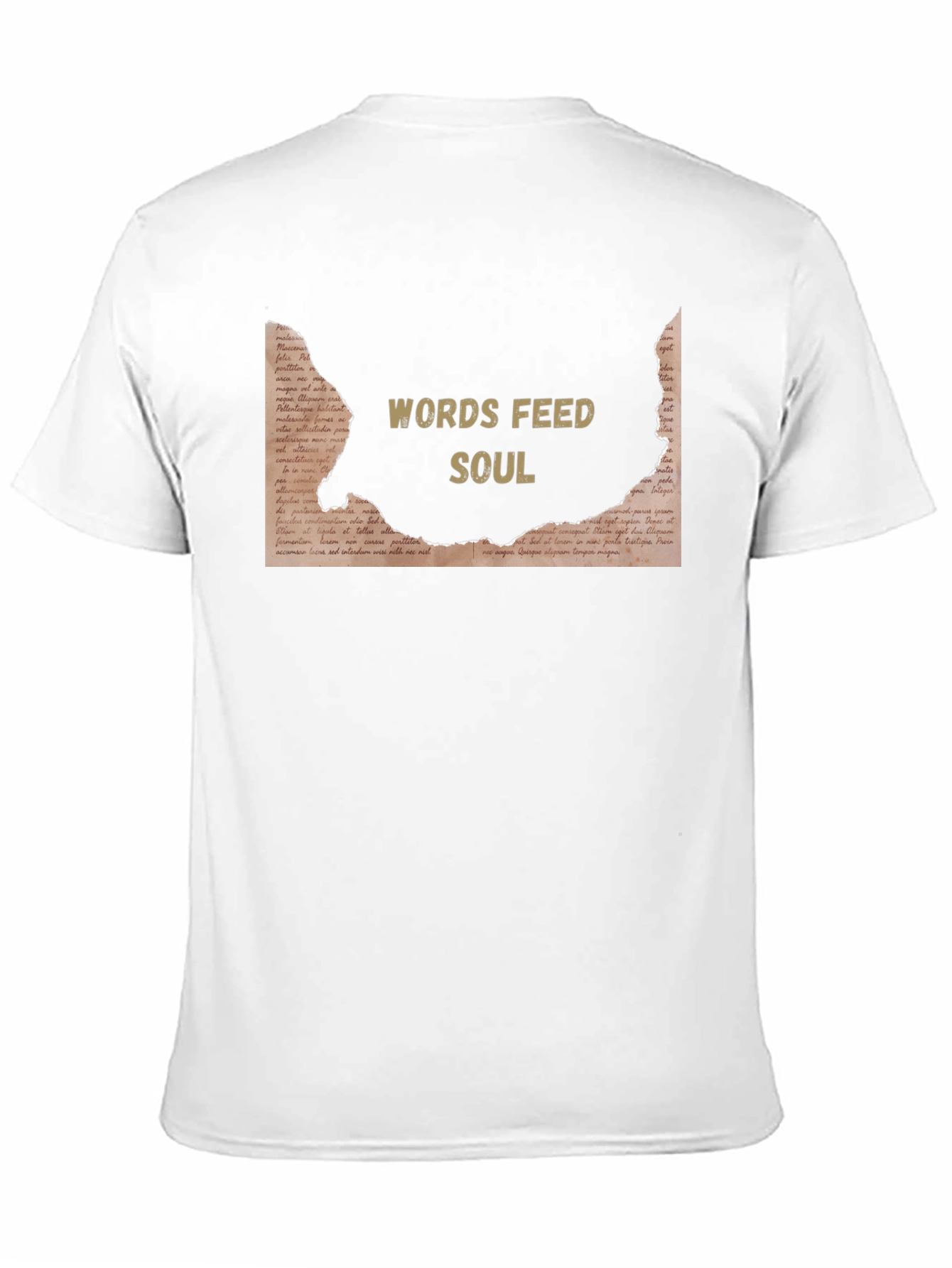 Words Feed Soul Graphic T-Shirt