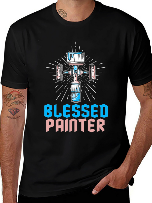 Blessed Painter T-Shirt - Artistic Design