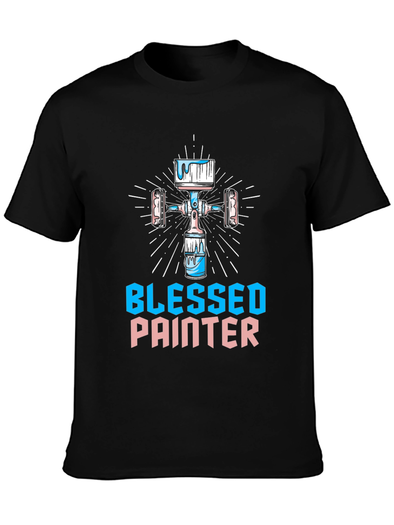 Blessed Painter T-Shirt - Artistic Design