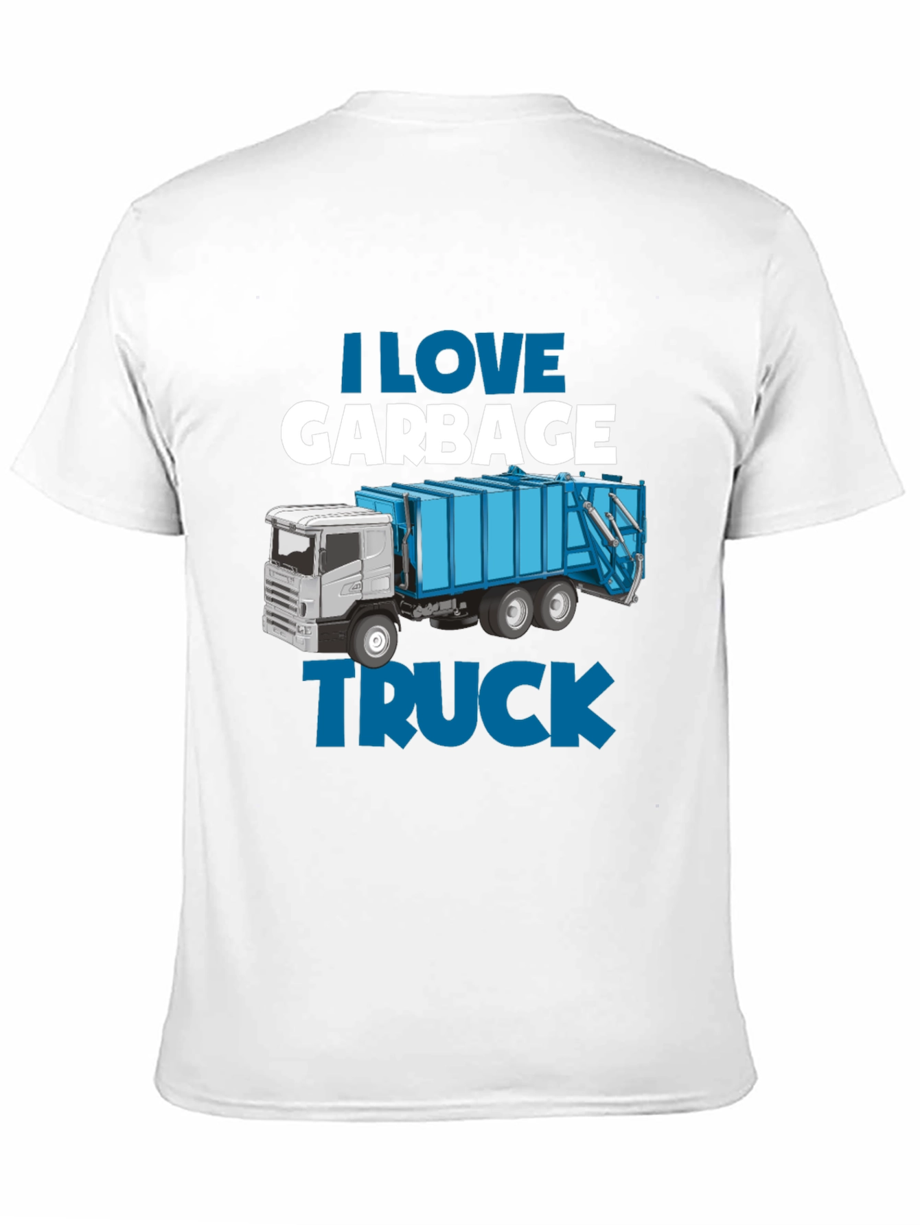 I Love Garbage Truck T-Shirt