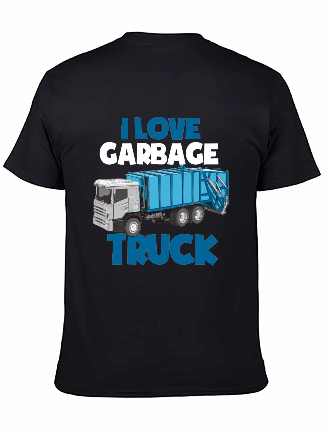 I Love Garbage Truck T-Shirt