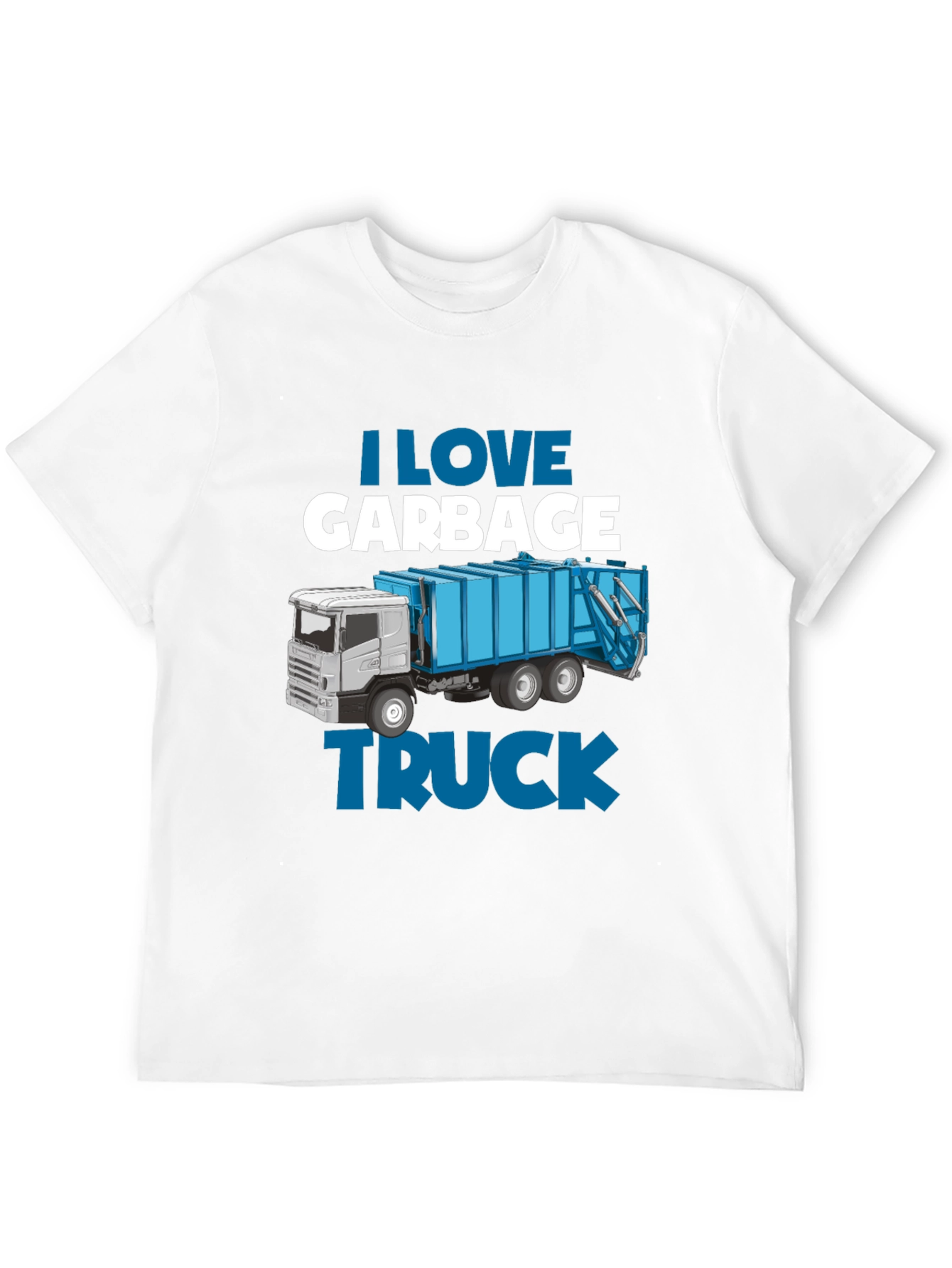 I Love Garbage Truck T-Shirt
