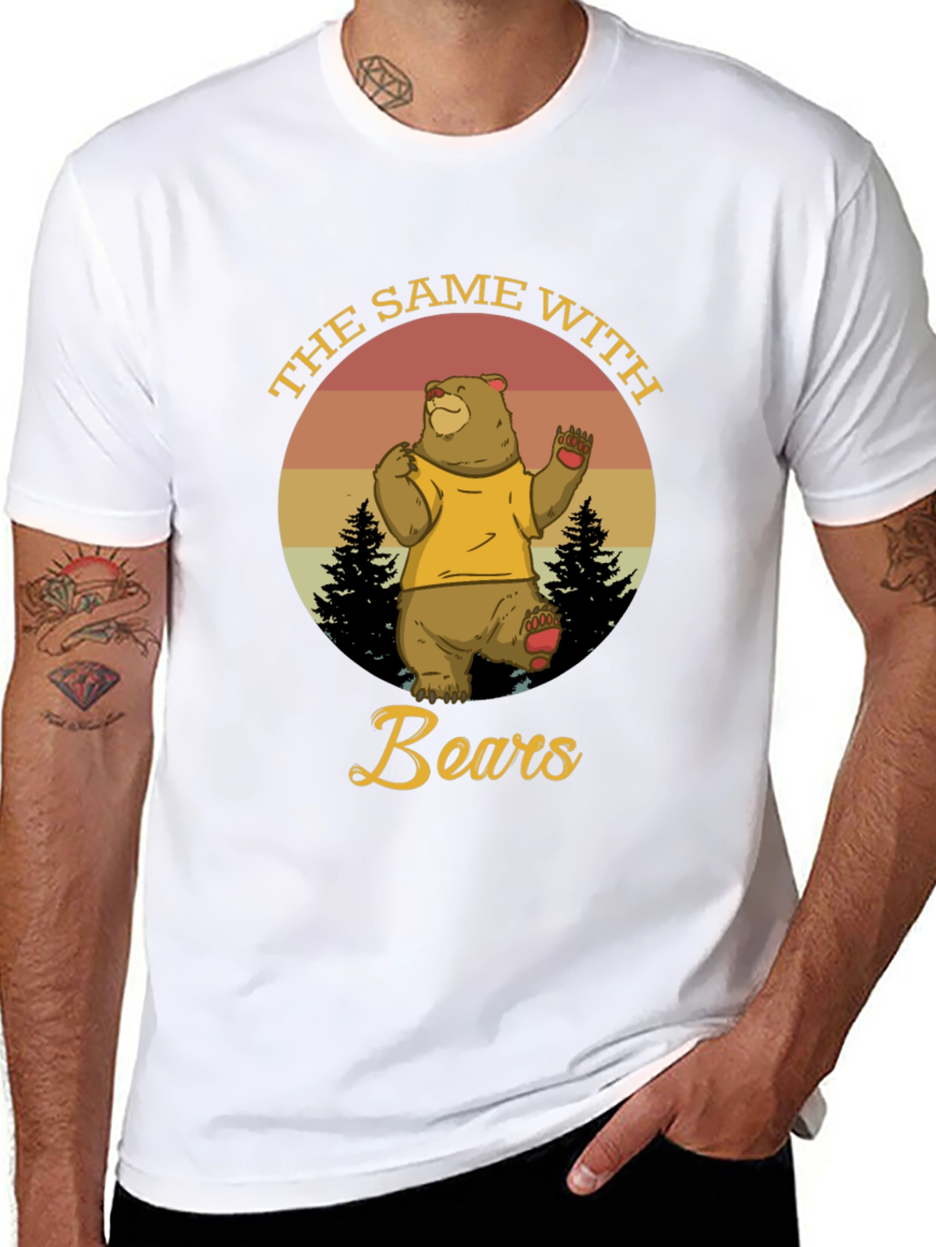 The Same With Bears Graphic T-Shirt