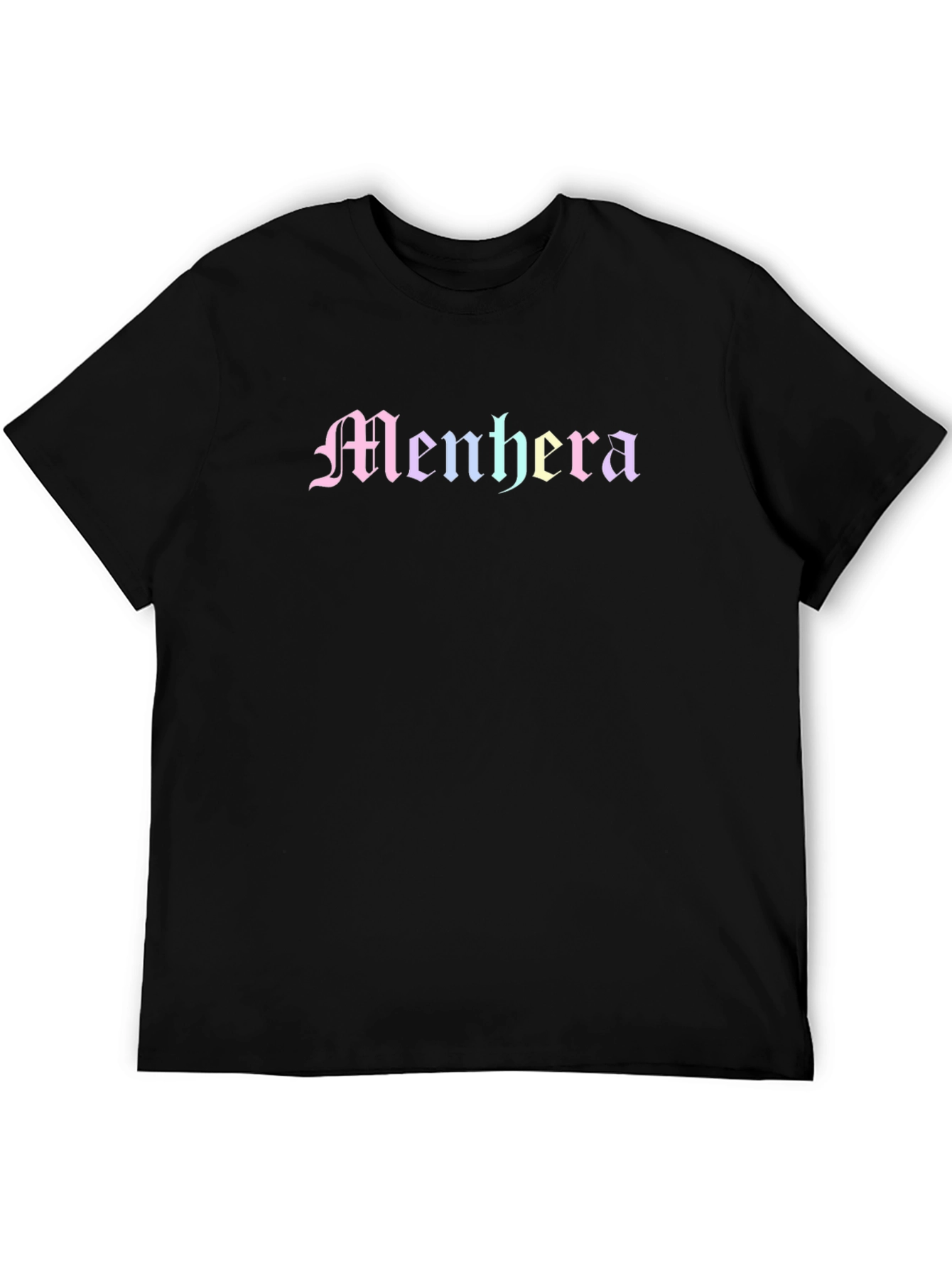 Menhera Graphic Tee - Edgy Pastel Goth Style