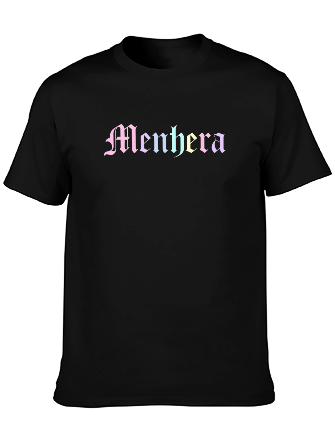 Menhera Graphic Tee - Edgy Pastel Goth Style