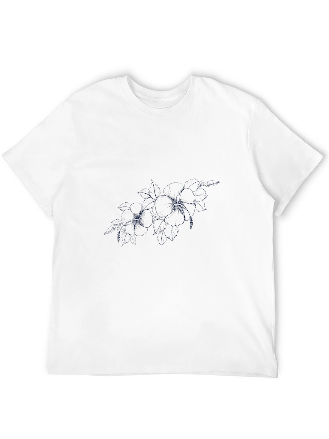Mens Black Crew Neck T-Shirt