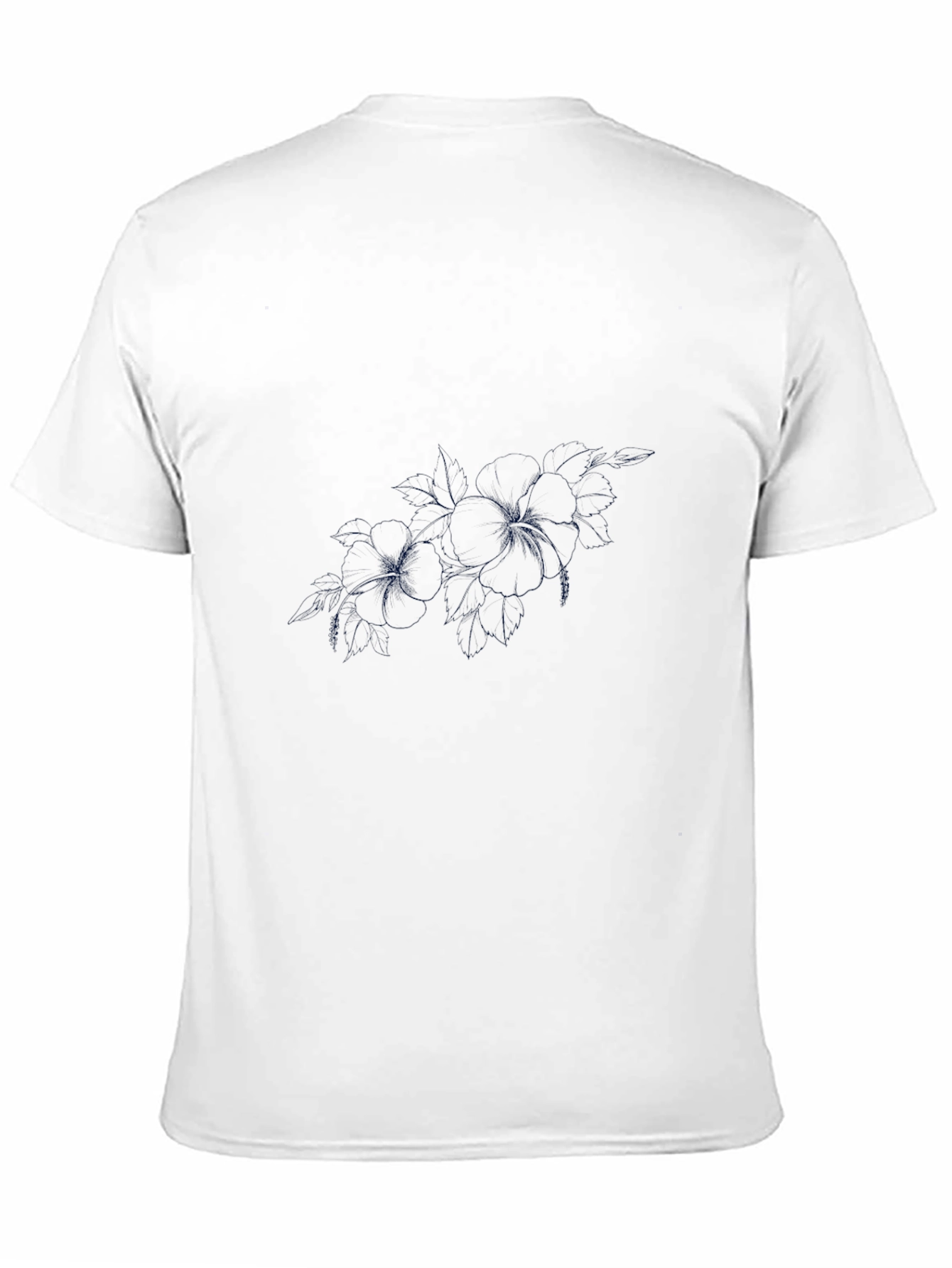 Mens Black Crew Neck T-Shirt