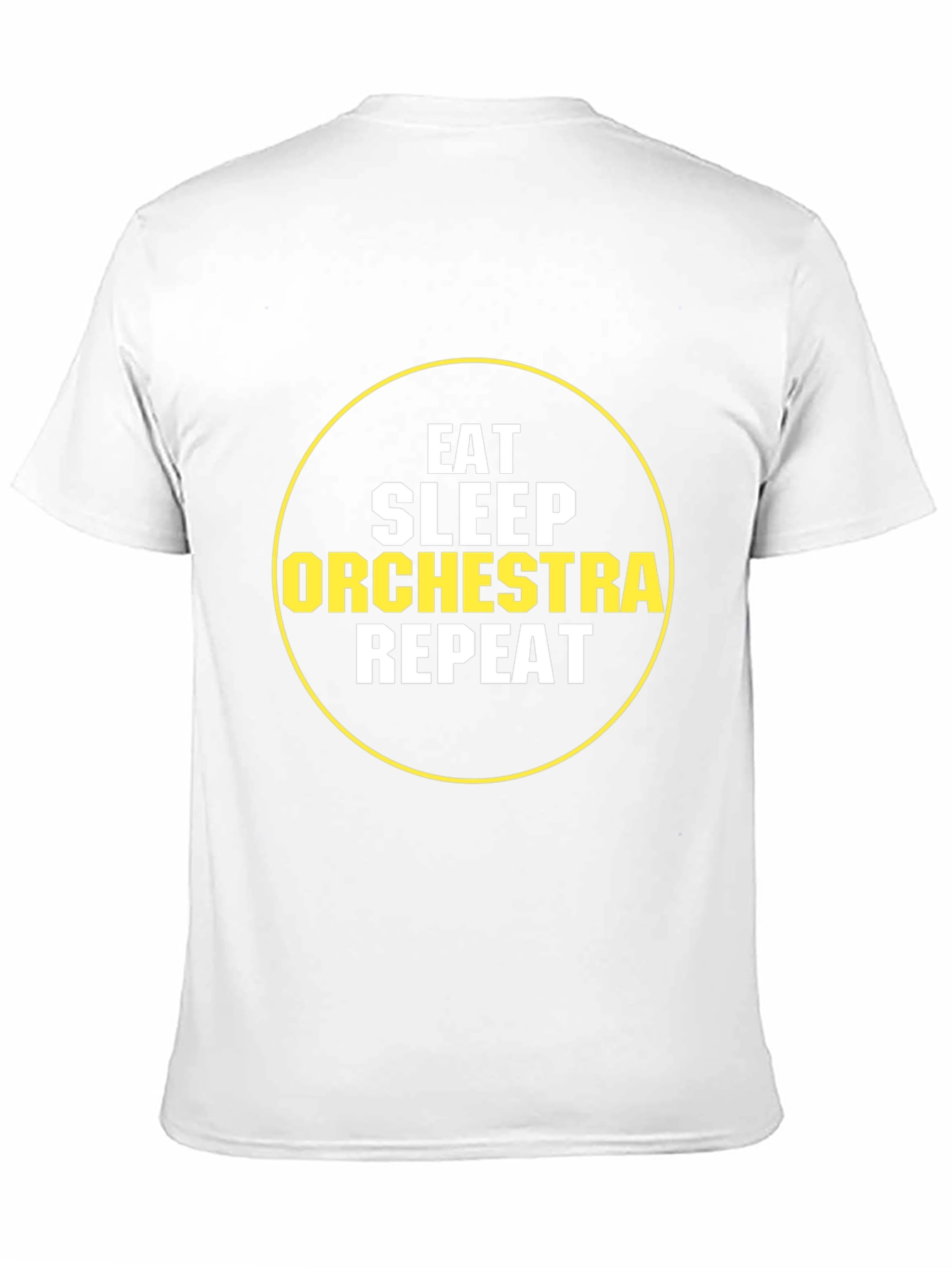 Eat Sleep Orchestra Repeat Black T-Shirt