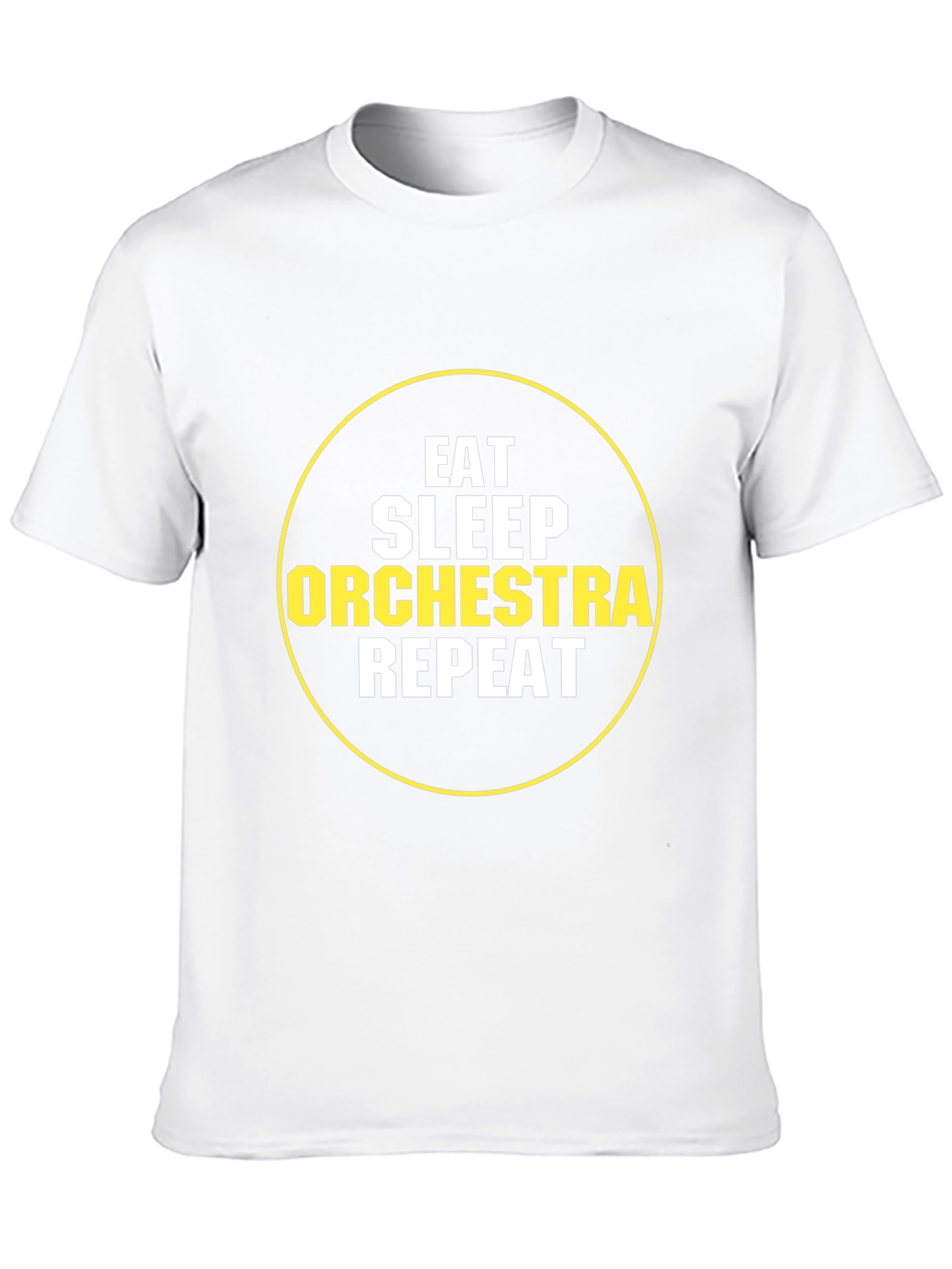 Eat Sleep Orchestra Repeat Black T-Shirt