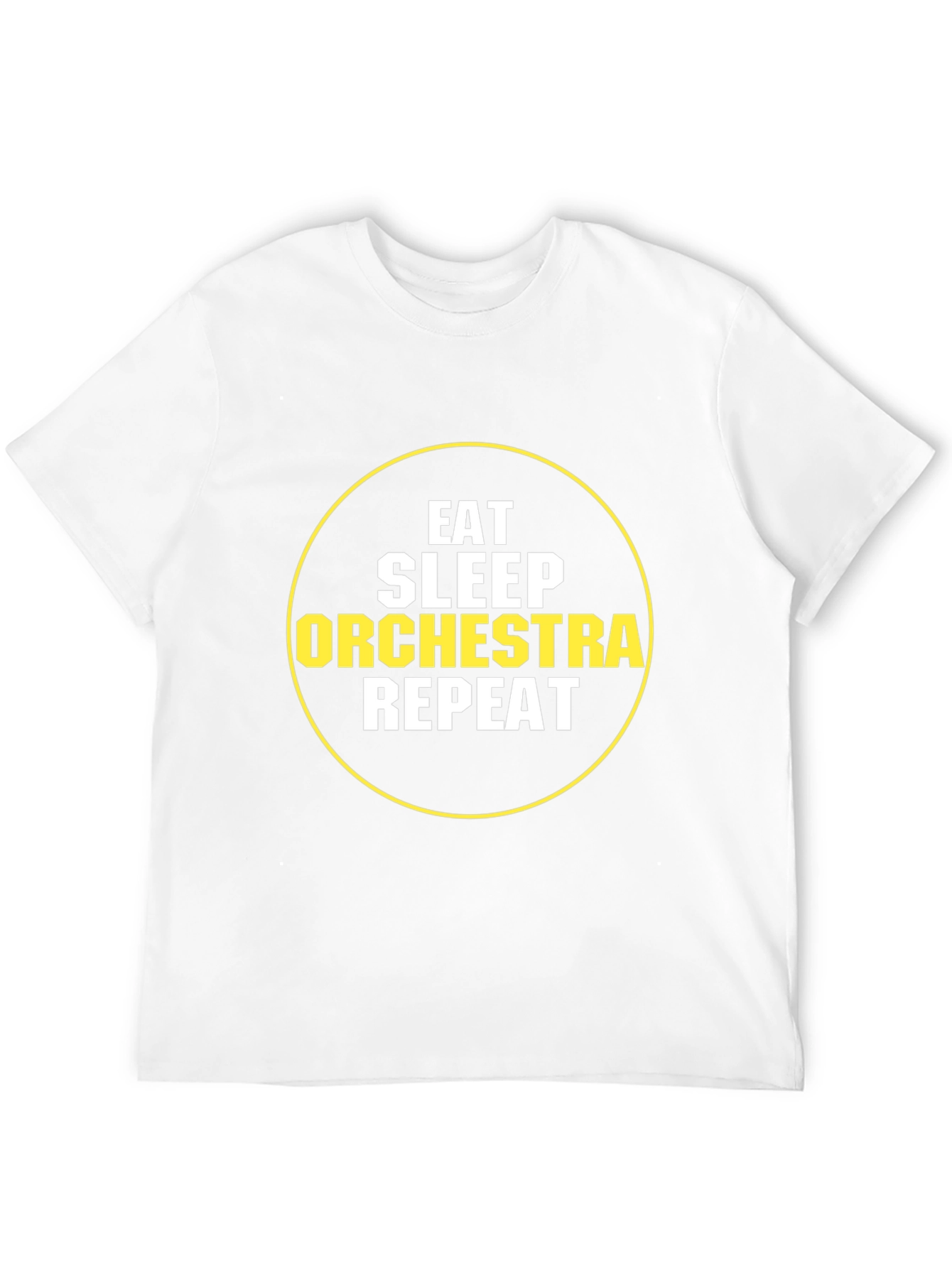 Eat Sleep Orchestra Repeat Black T-Shirt