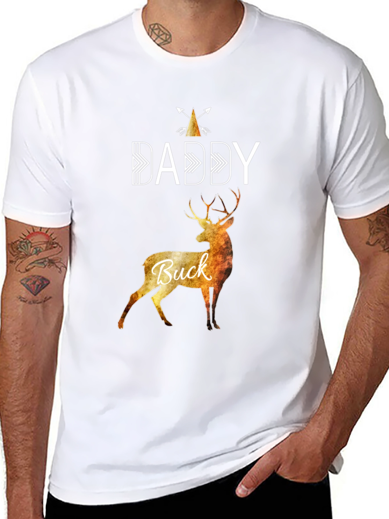 Daddy Buck T-Shirt - Fathers Day Gift
