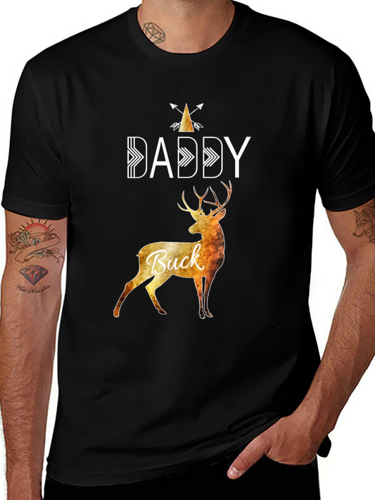 Daddy Buck T-Shirt - Fathers Day Gift