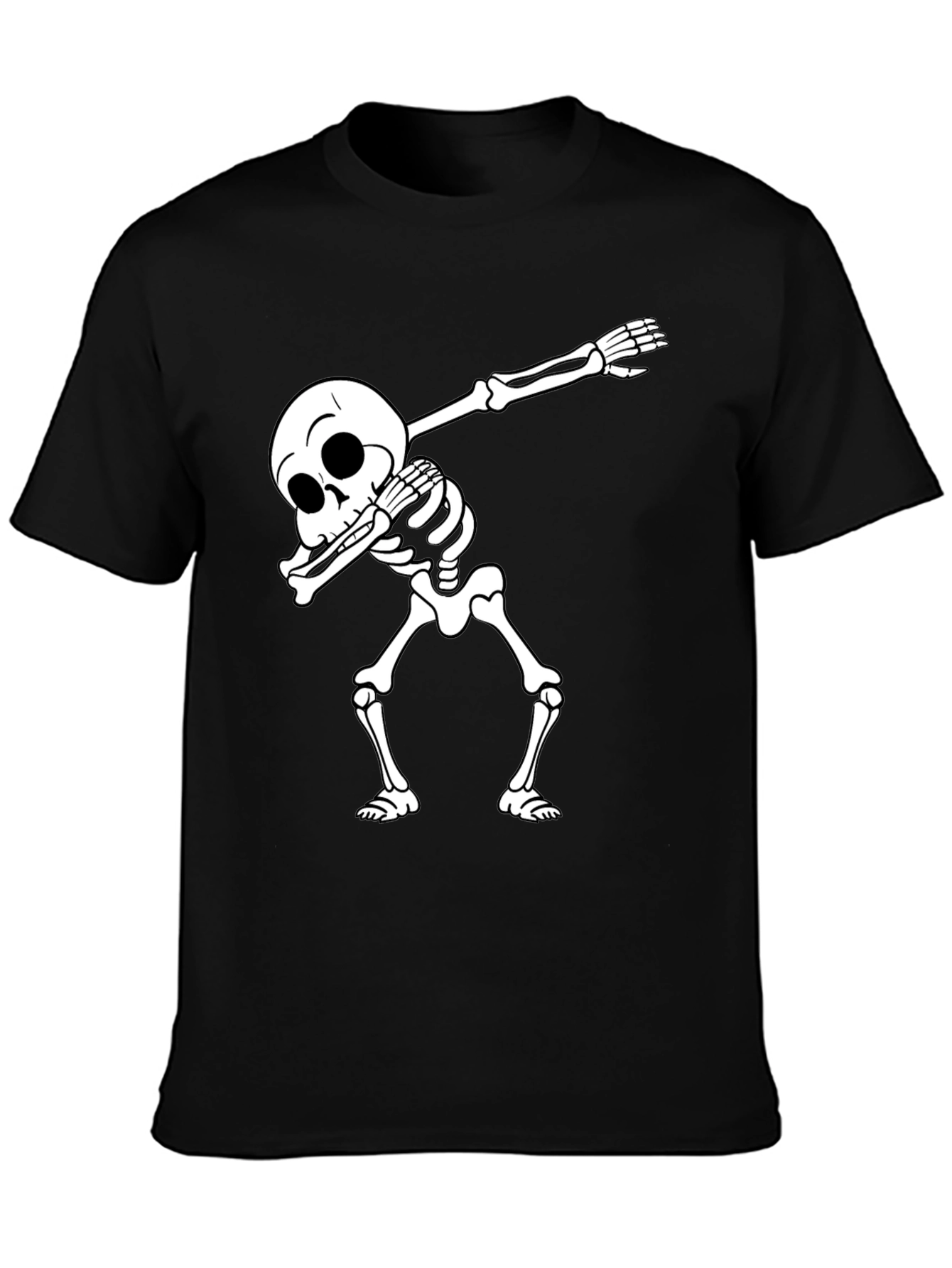 Skeleton Dab Black T-Shirt