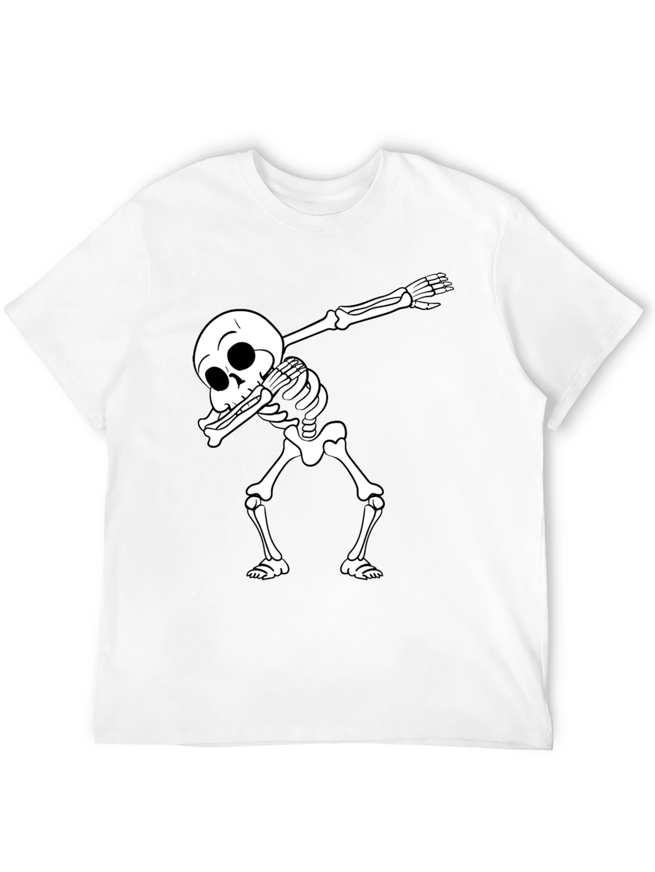 Skeleton Dab Black T-Shirt