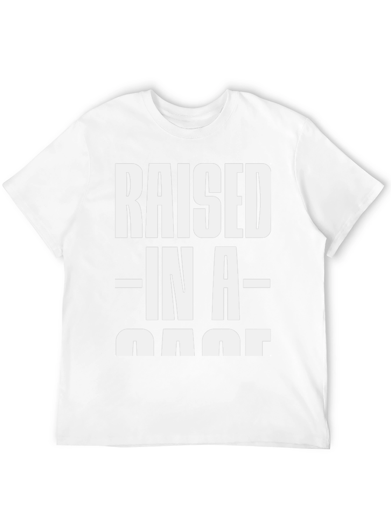 Raised In A Cage Graphic Tee