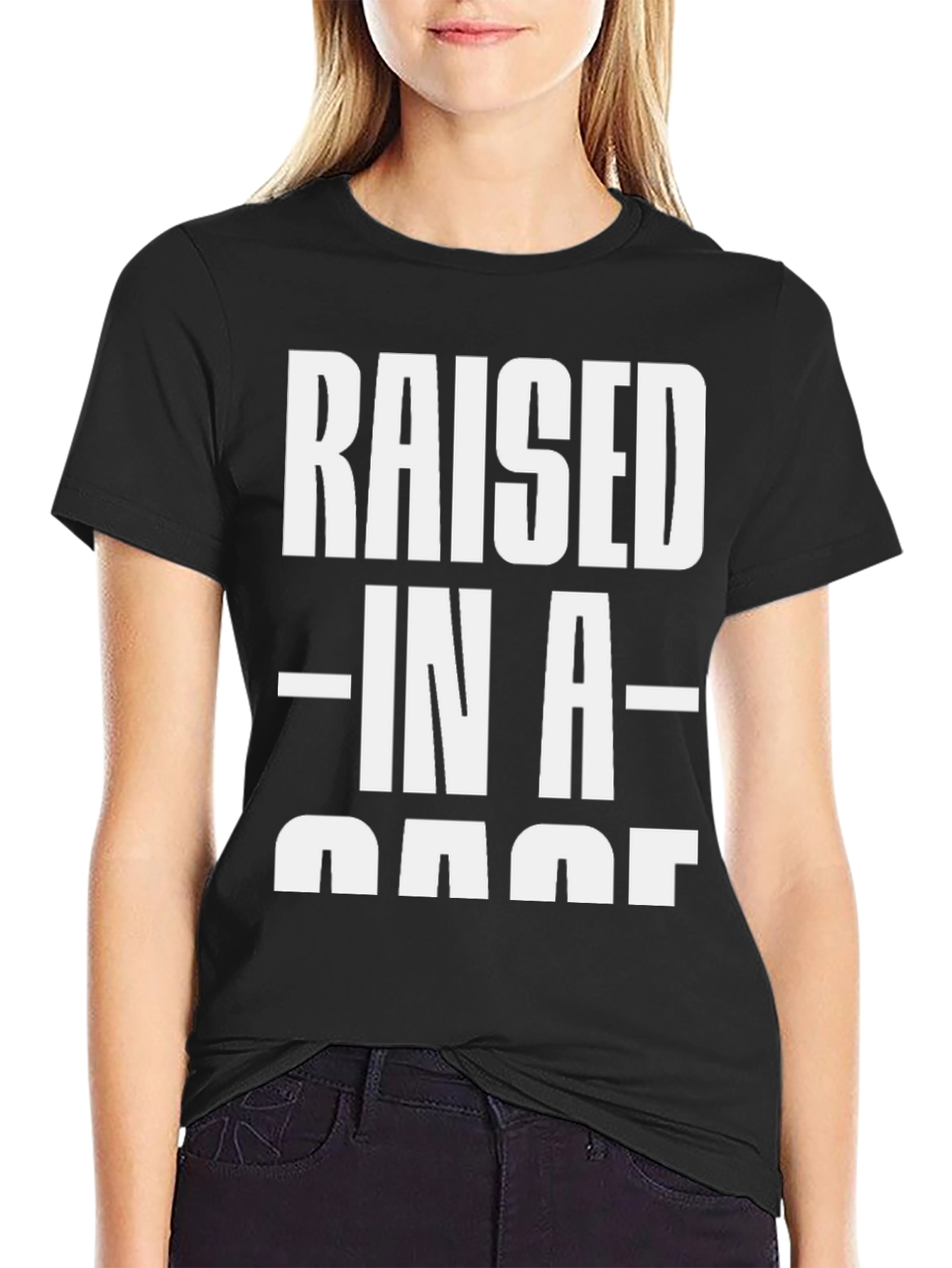 Raised In A Cage Graphic Tee