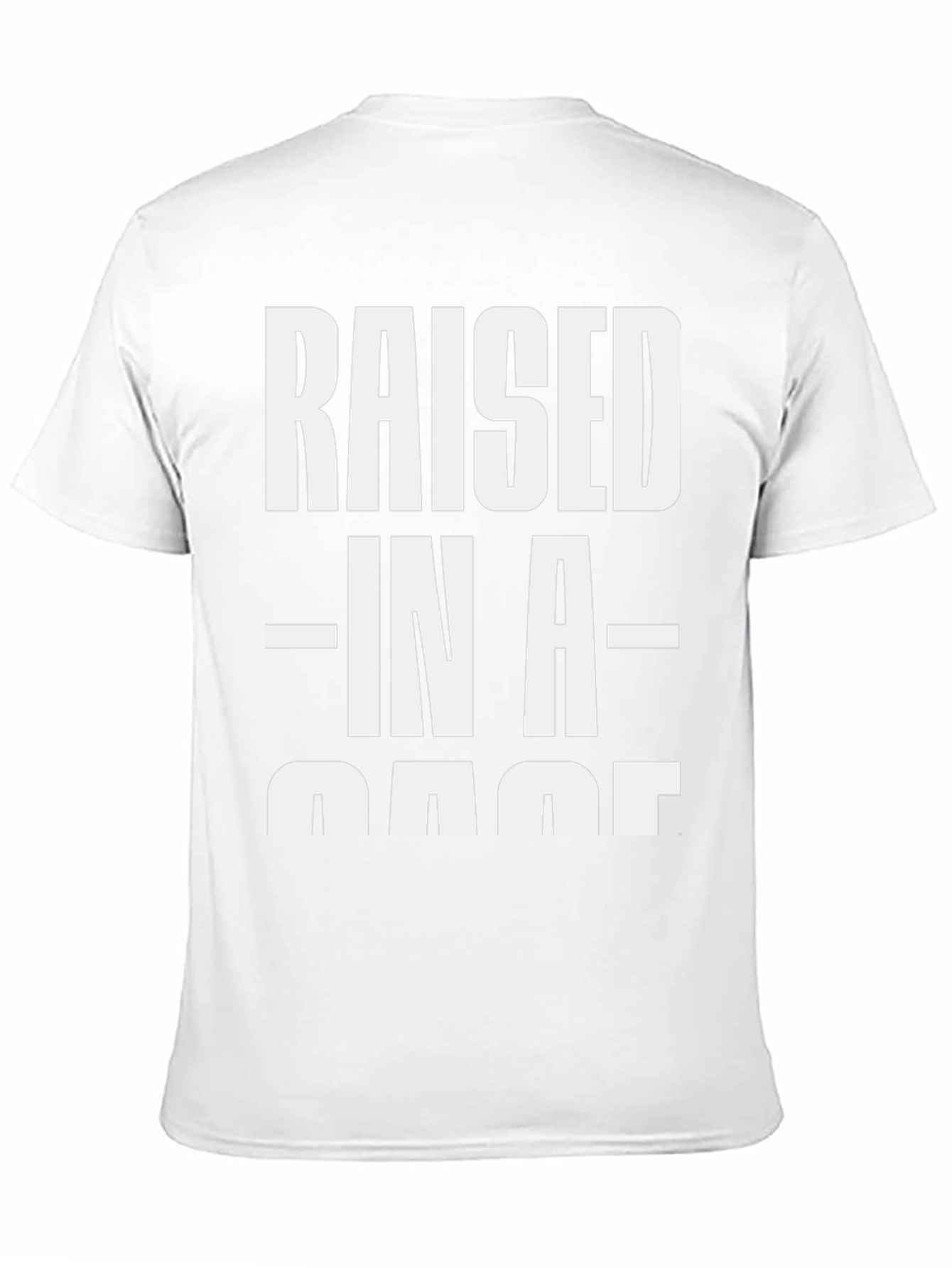 Raised In A Cage Graphic Tee