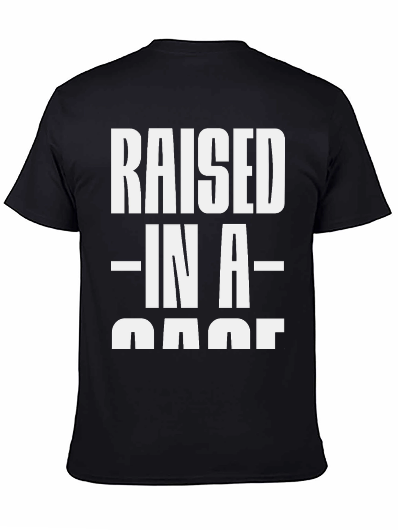 Raised In A Cage Graphic Tee